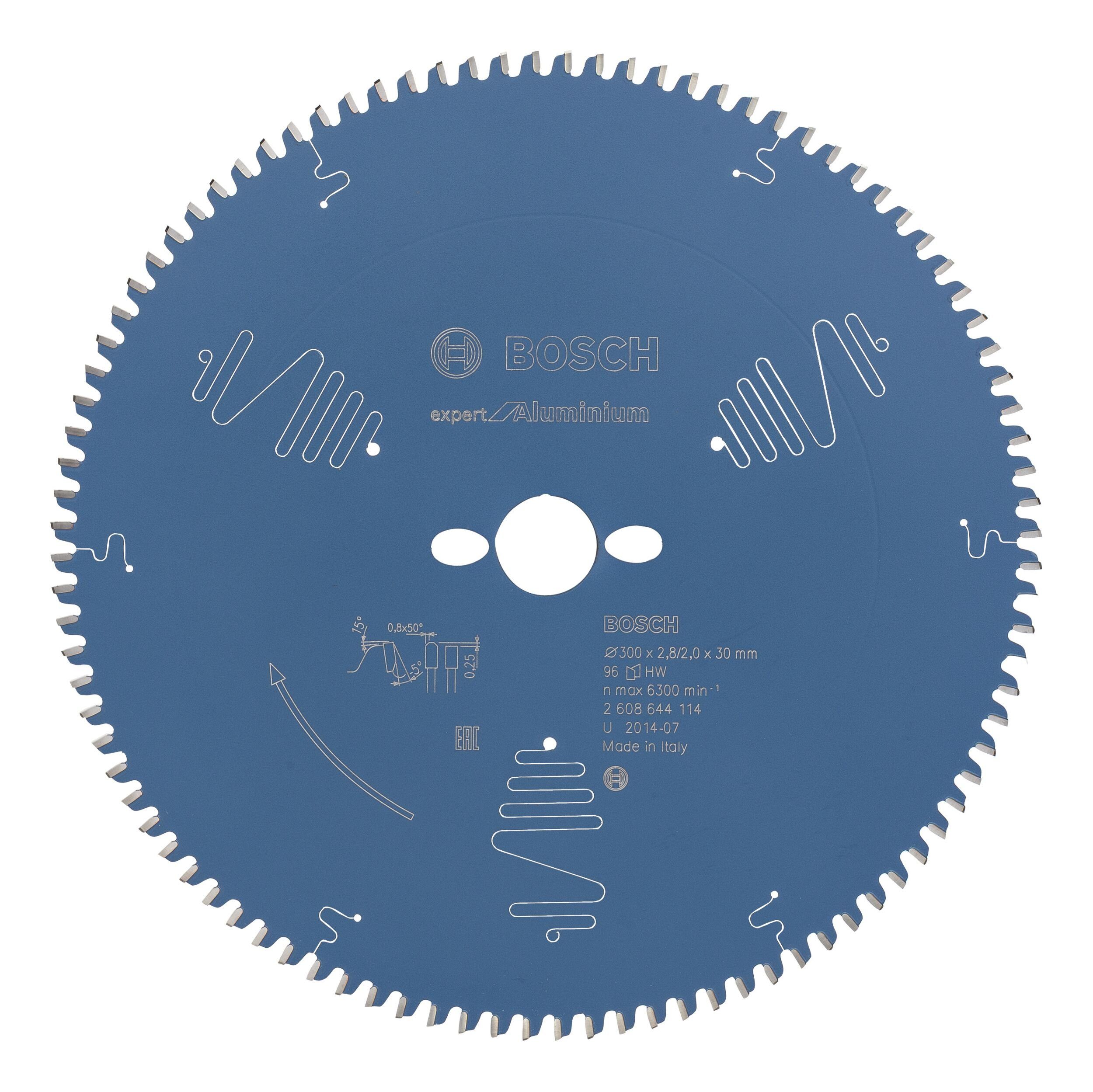 - Aluminium BOSCH 96Z, 300 Kreissägeblatt Expert For 30 x mm 2,8 x