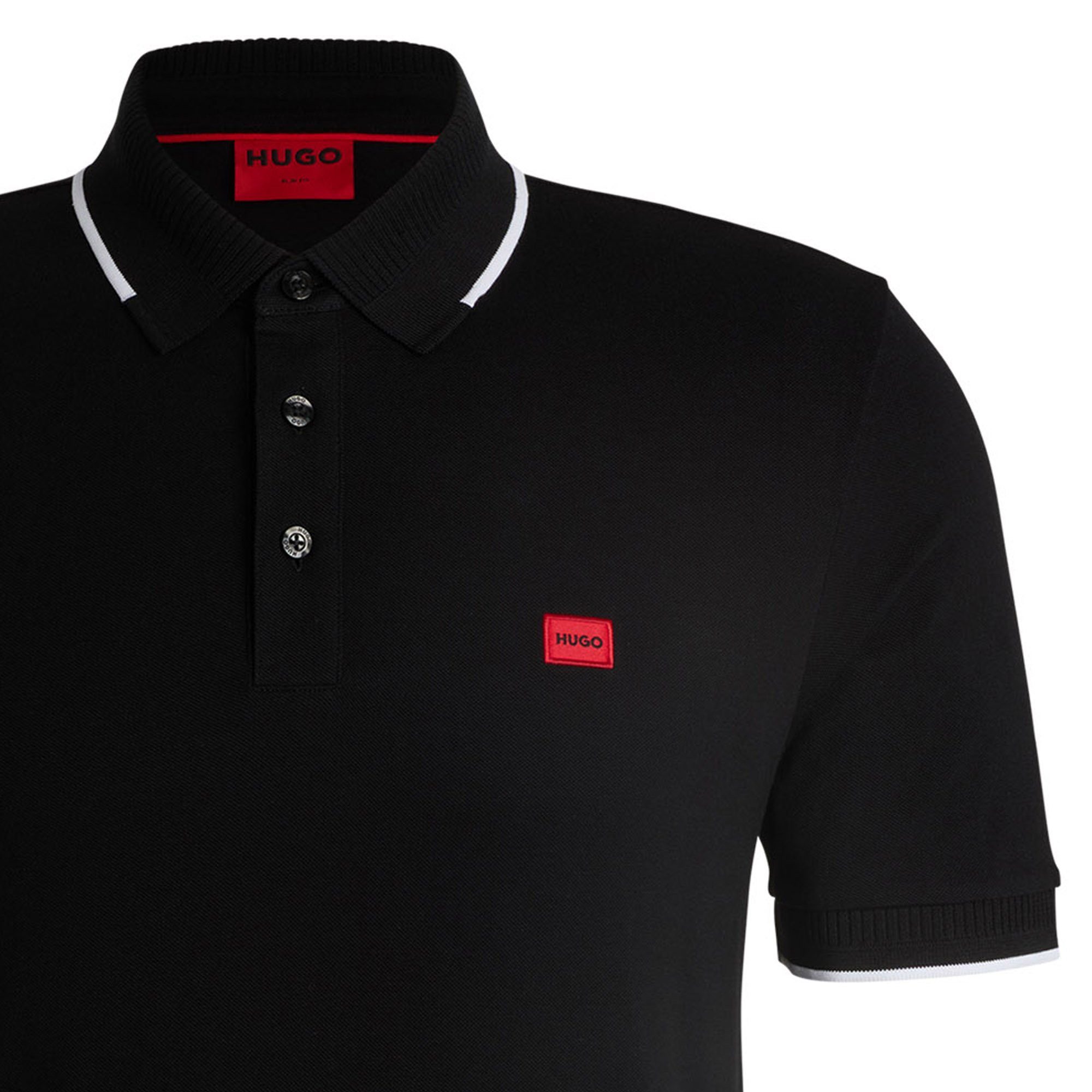 HUGO Poloshirt Herren Poloshirt Baumwolle Deresino günstig online kaufen