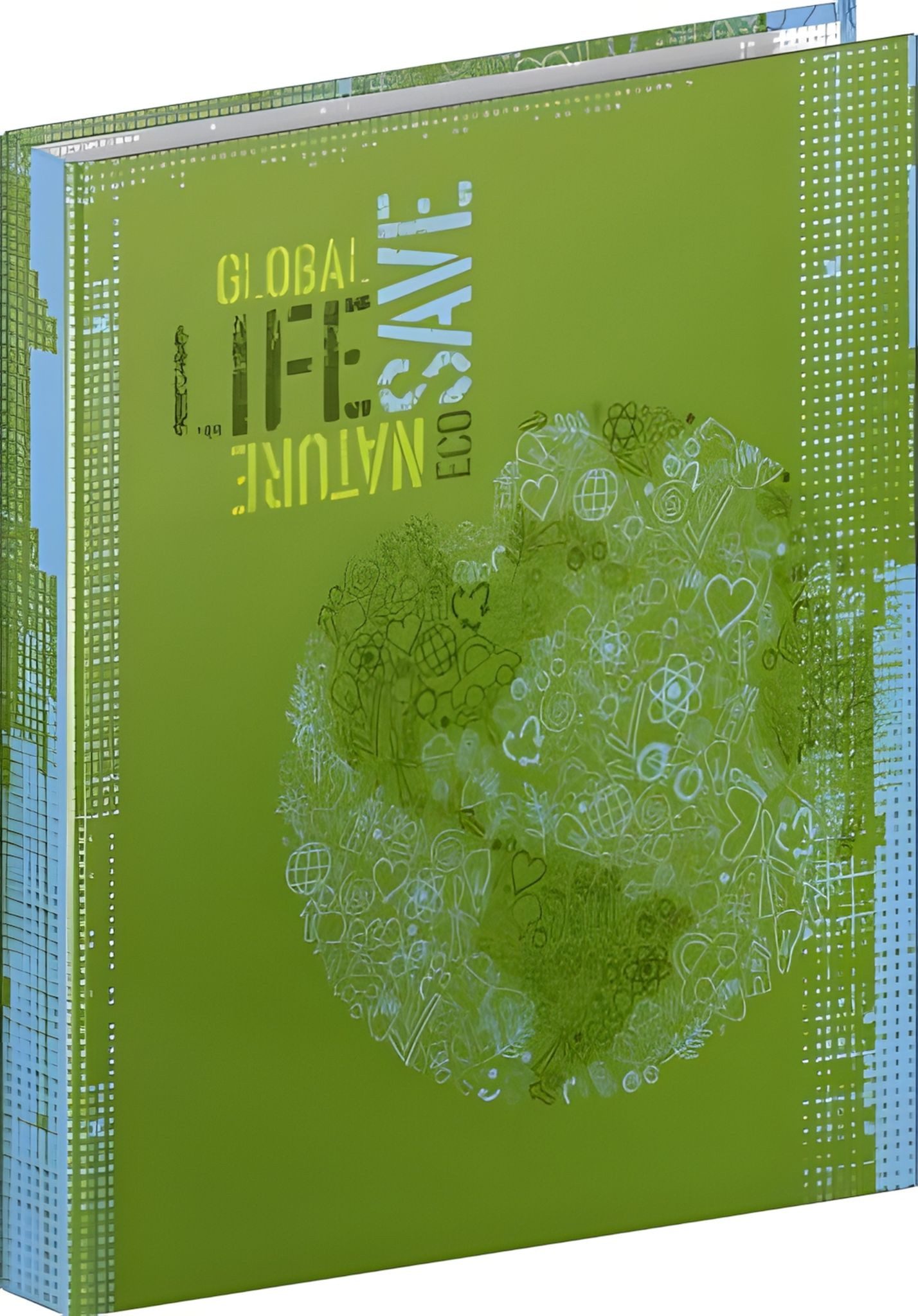 BRUNNEN Ringbuchmappe BRUNNEN Ringbuch 2-Ringe Blauer Engel 1065587