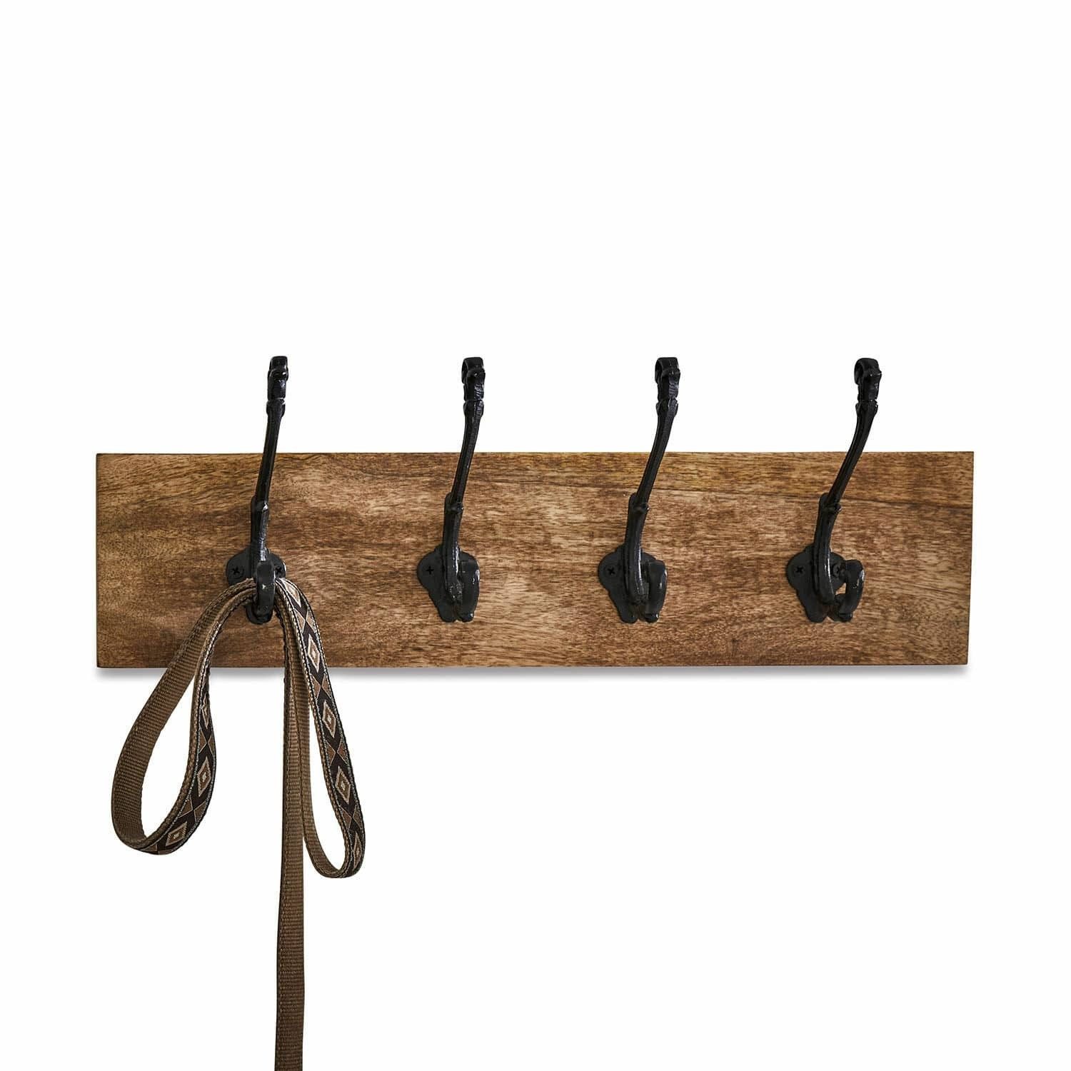 Mirabeau Dekohaken Hakenleiste Taylors Island antikbraun/schwarz, Garderobenmöbel, Wandgarderobe, Einklang von Form und Funktion