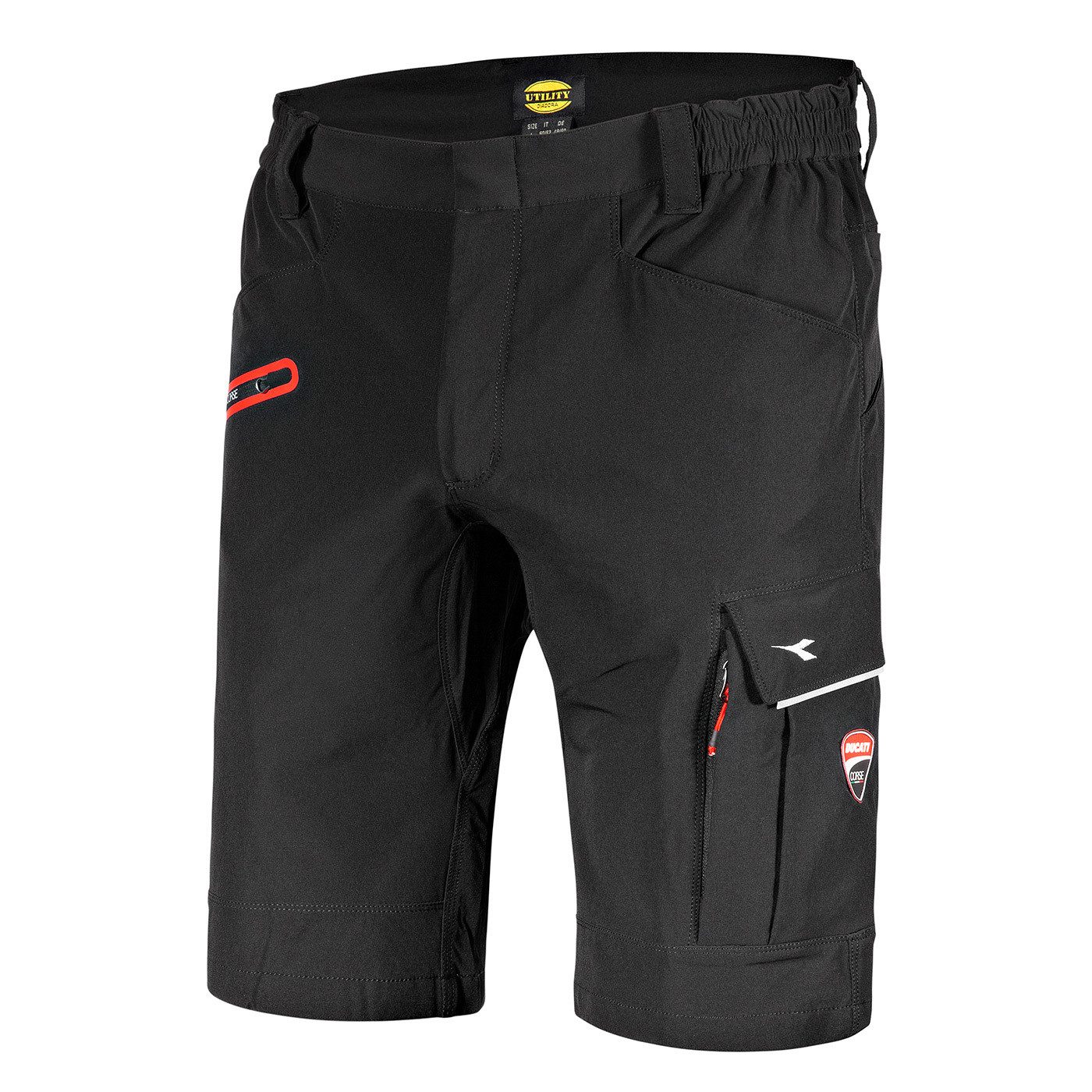 Utility Diadora Arbeitshose Ducati Arbeitsshorts Bermuda Bermuda Ducati black