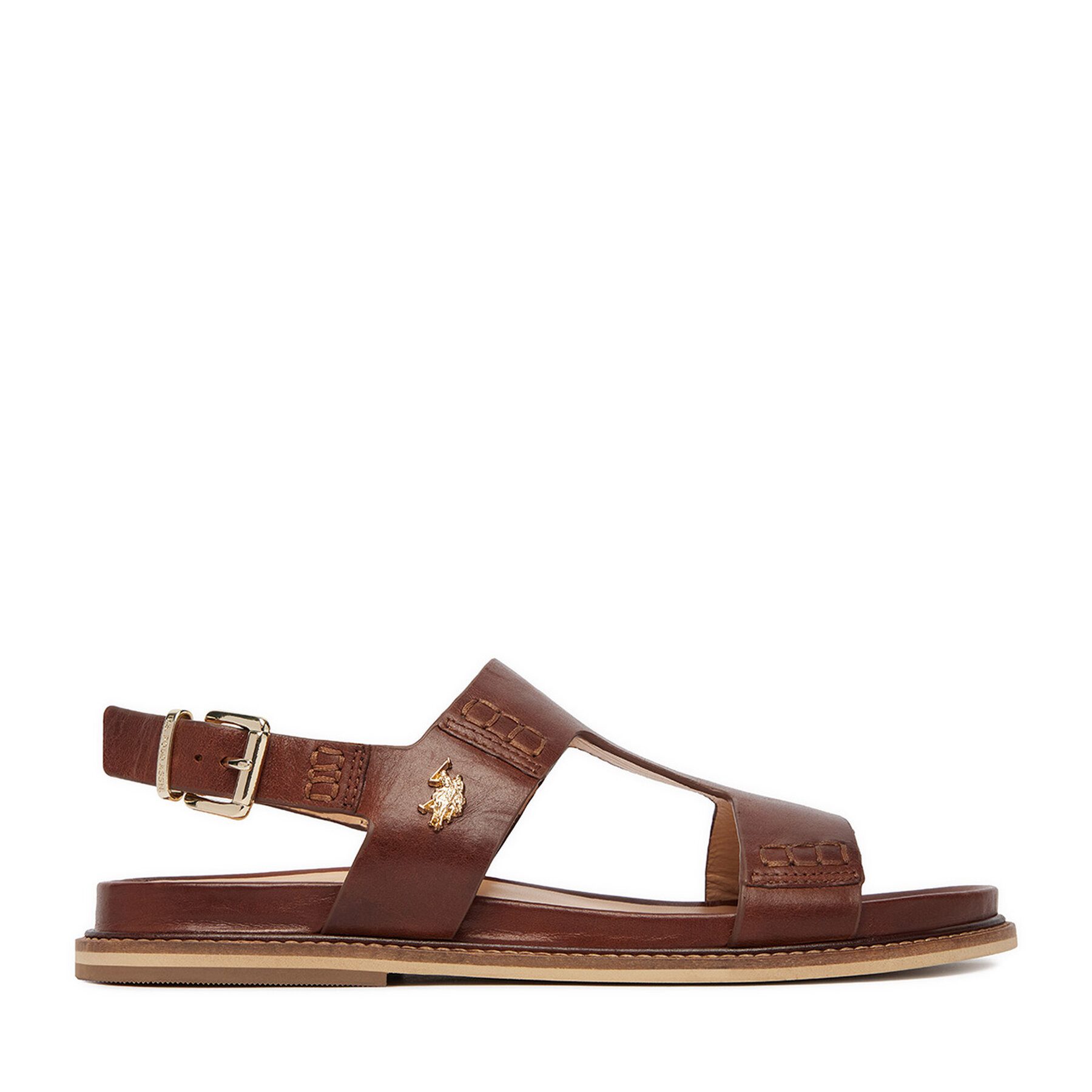U.S. Polo Assn. US Polo Assn Damen-Sandalen in Braun Sandale