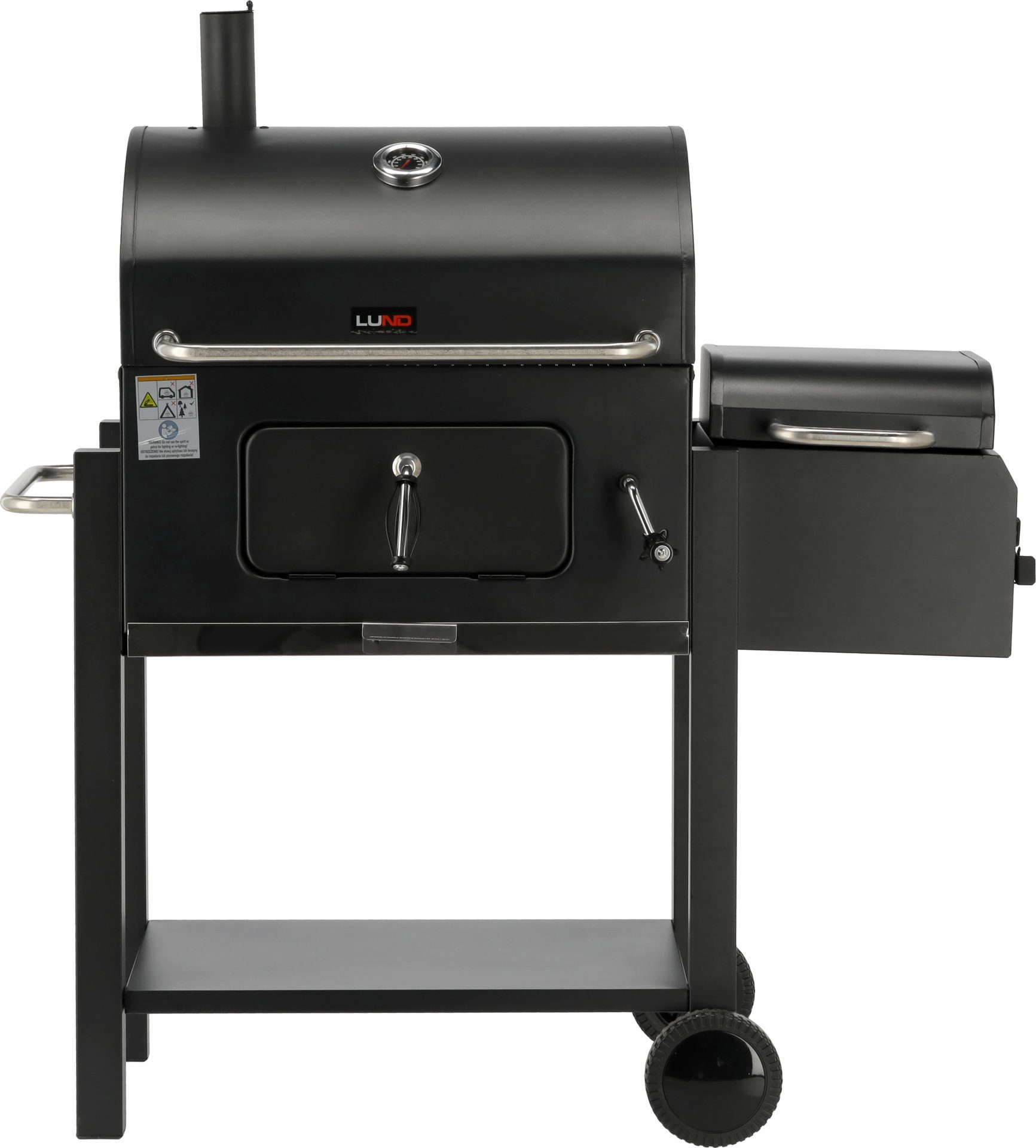 TRIZERATOP Holzkohlegrill Holzkohlegrill Deluxe mit Räucherfunktion 112x62x121cm (Smoker) 35kg, Holzkohlegrill Deluxe mit Räucherfunktion 112x62x121cm (Smoker) 35kg, Holzkohlegrill Deluxe mit Räucherfunktion 112x62x121cm (Smoker) 35kg