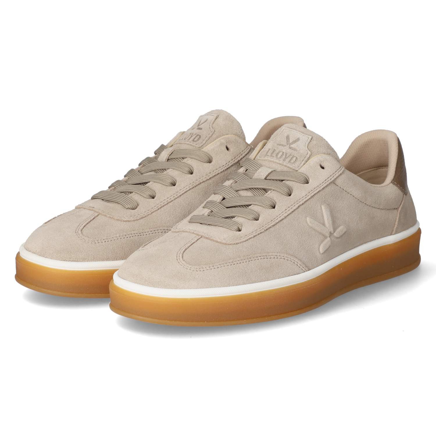 Lloyd Lloyd 2594723 Herren Rauleder taupe Schnürschuh