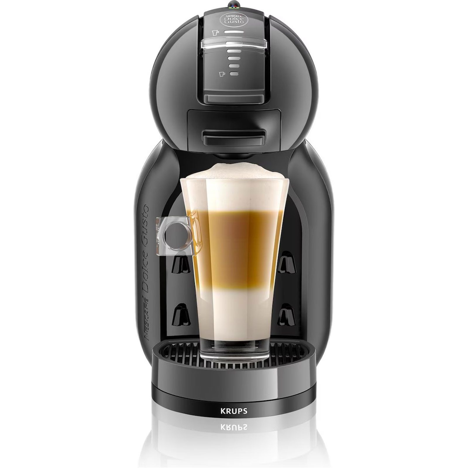 Krups Kapselmaschine KP1238.25, 0.8l Kaffeekanne, Dosieren Sie Ihr Getränk mit der Play&Select-Funktion