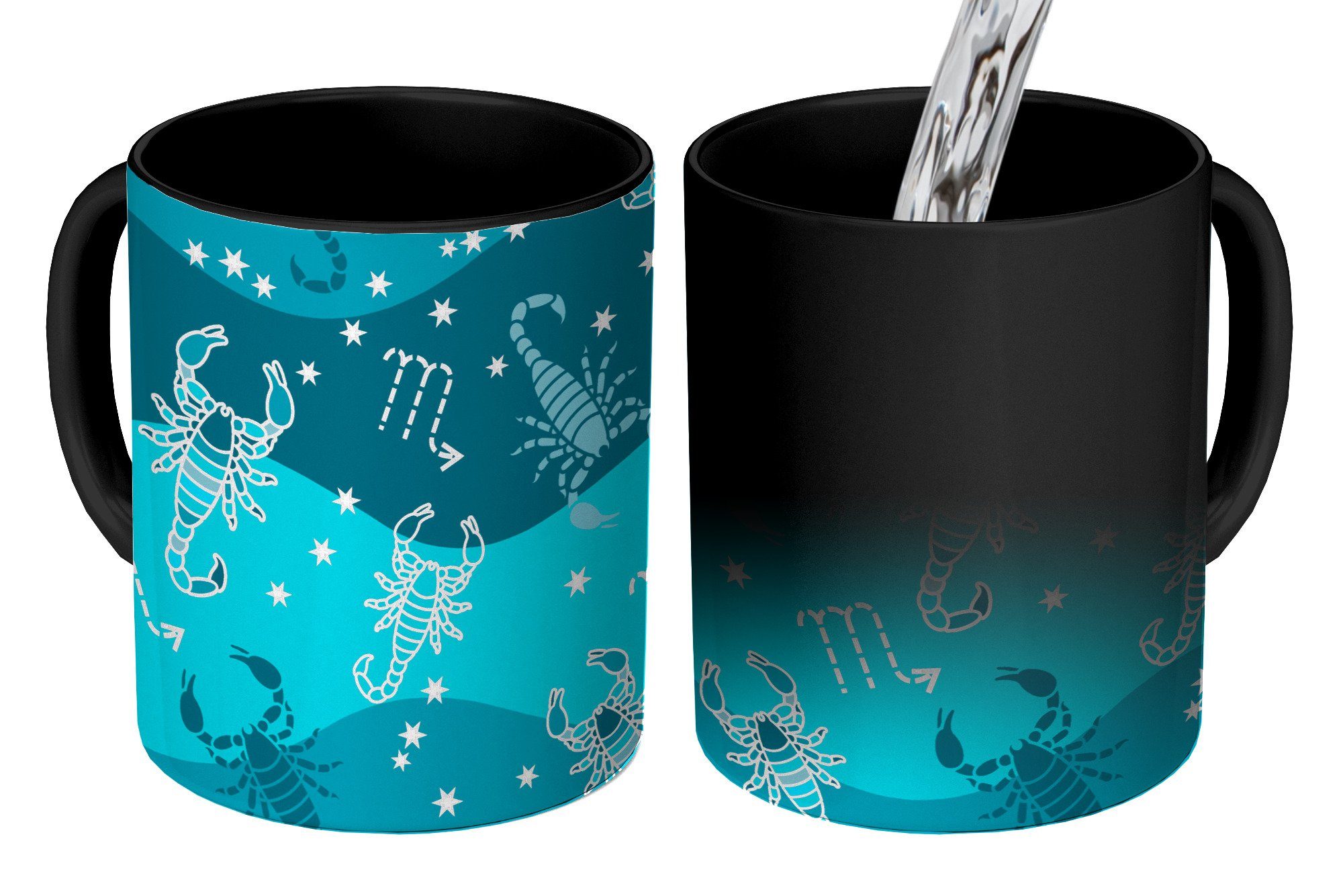 Tasse Skorpion - Tierkreiszeichen - Muster