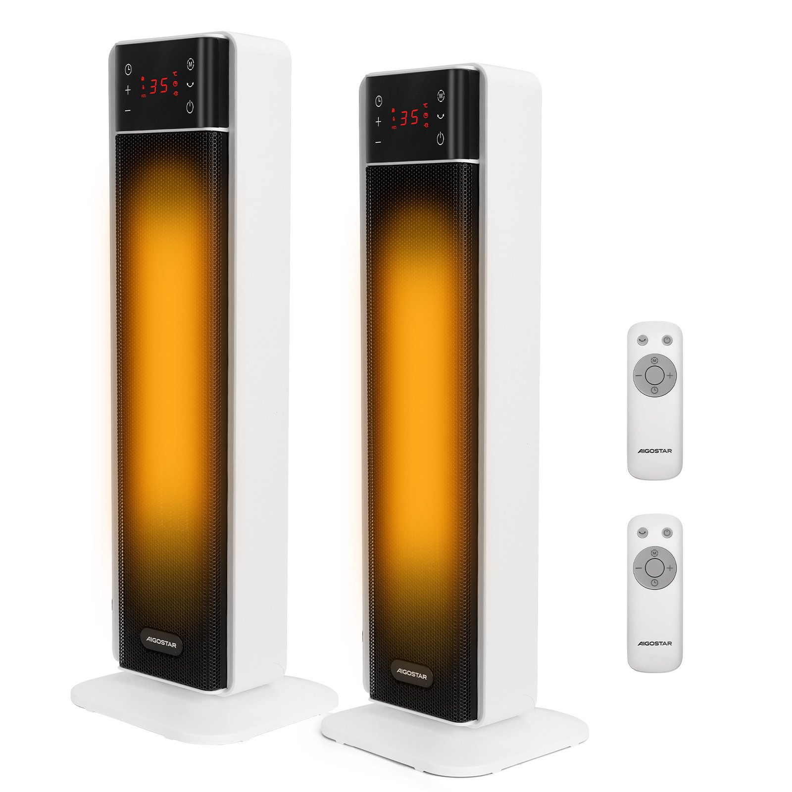 Aigostar Keramikheizlüfter Energiesparend PTC Heizlüfter mit Thermostat Hei günstig online kaufen