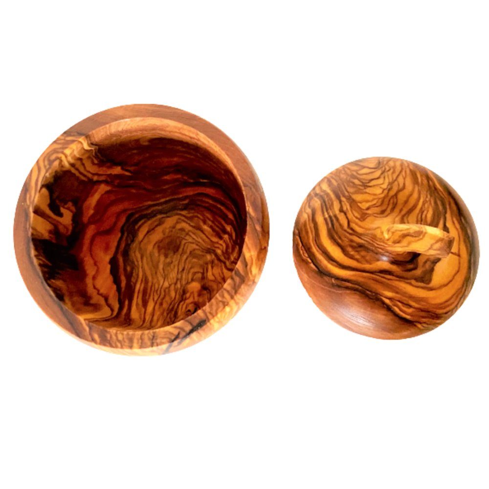 Olivenholz-erleben Aufbewahrungsdose Dose in Form eines Apfels (1 St), anti günstig online kaufen