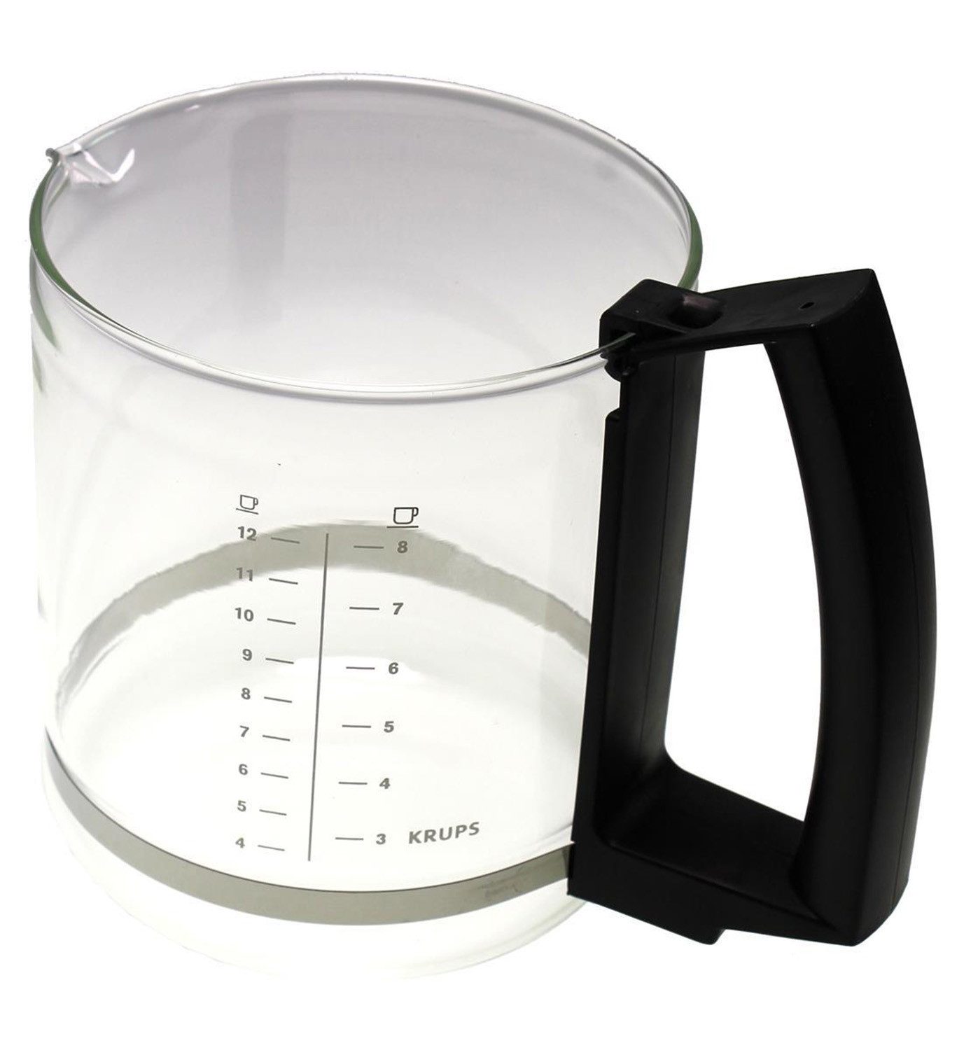 Krups Kaffeekanne Krups MS-623057 Ersatz-Glaskanne für F468 T8 Kaffeemaschine