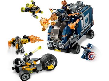 LEGO® Konstruktionsspielsteine LEGO® Marvel Super Heroes™ - Avengers Truck-Festnahme, (Set, 477 St)