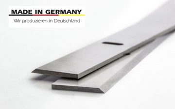 Turmfalke Sägen&Messer Hobelmesser GÜDE GADH 200 (Typ 2) Abrich Dickenhobel (2 Stück HSS Hobelmesser)