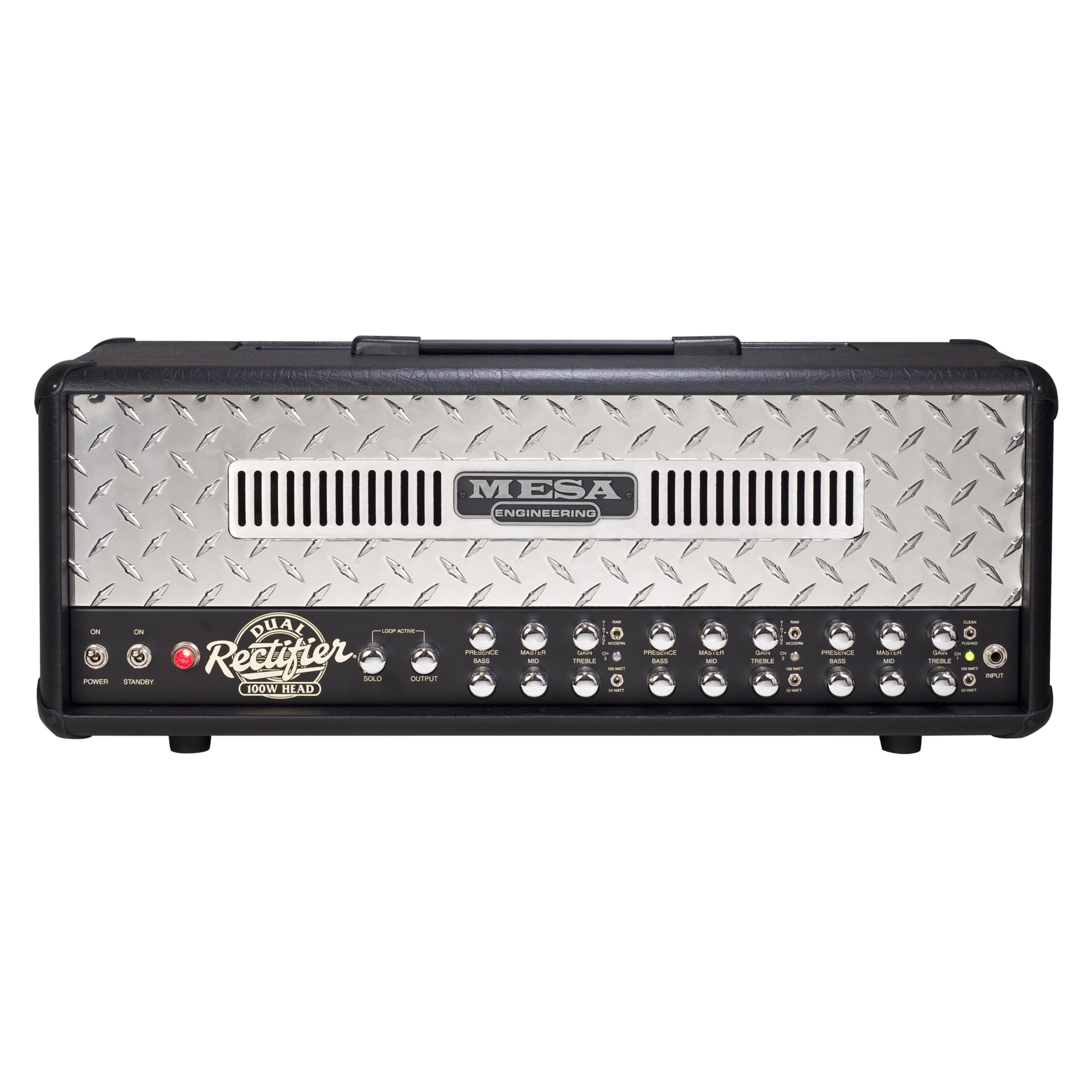 Mesa Boogie Verstärker (Dual Rectifier Head - Röhren Topteil für E-Gitarre)