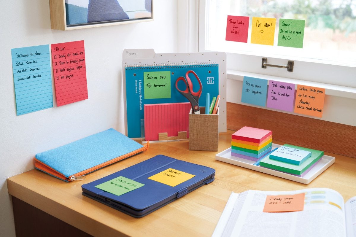 Haftnotizblock Haftnotiz Super Sticky Notes Playful Collection 76x76mm 90 Blatt ultr.