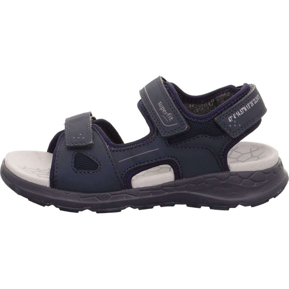 Superfit Criss Cross Outdoorsandale Sportliche, wasserabweisende Sandale mit Klettverschluss und