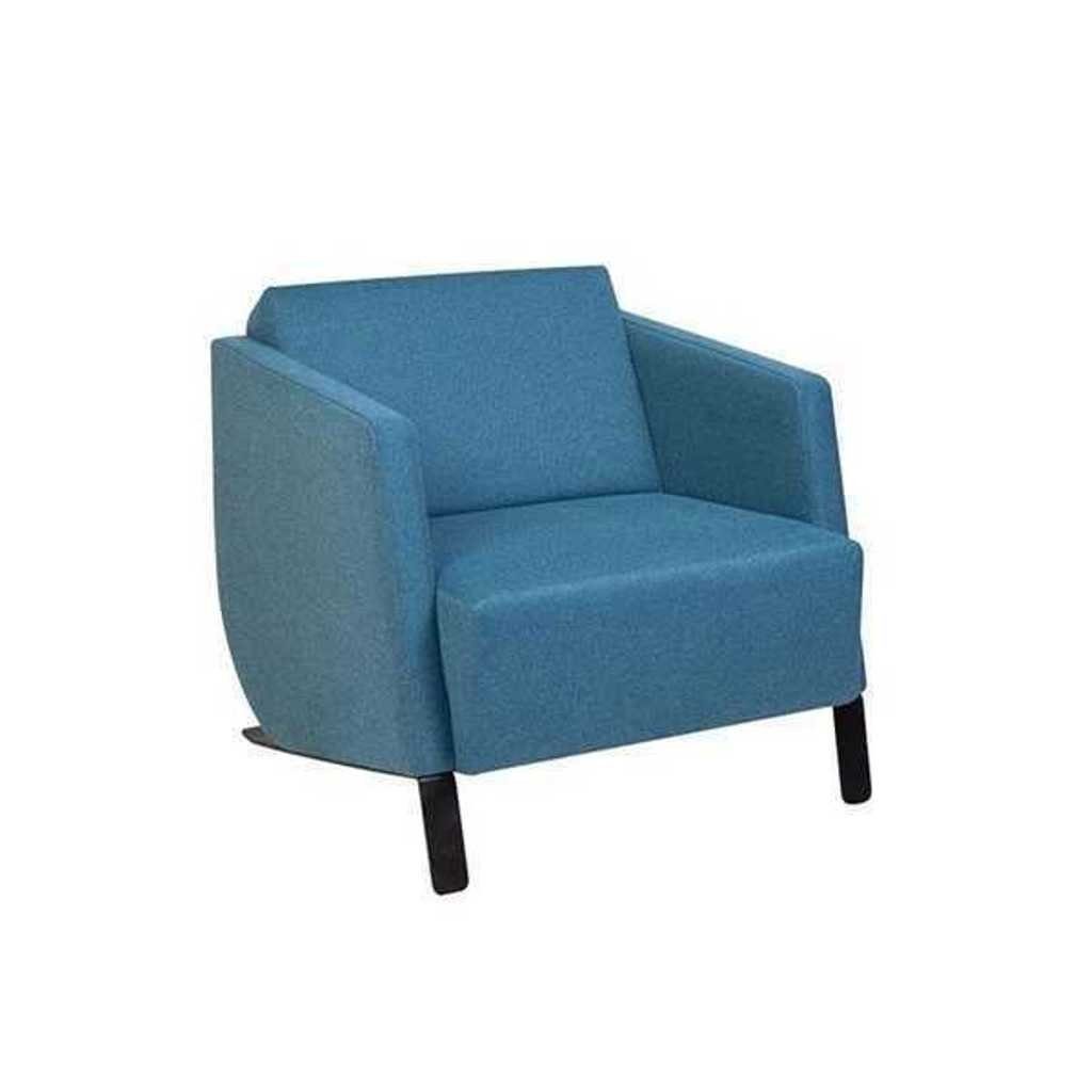 JVmoebel Sessel Luxuriöser Blauer Sessel Designer Wohnzimmer Einsintzer Komfortsessel (1-St., 1x Sessel), Made in Europa