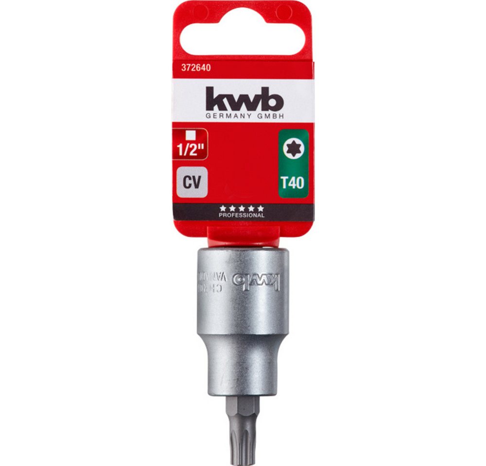 Thumbnail - kwb Steckschlüssel kwb 372640 Steckschlüssel-Bit-Einsatz T 40 1/2"