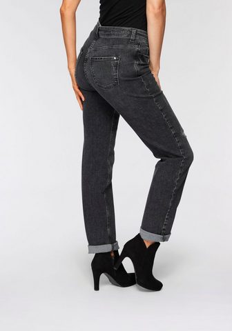 MAC Straight-Jeans »Dream Authentic-Rivets...