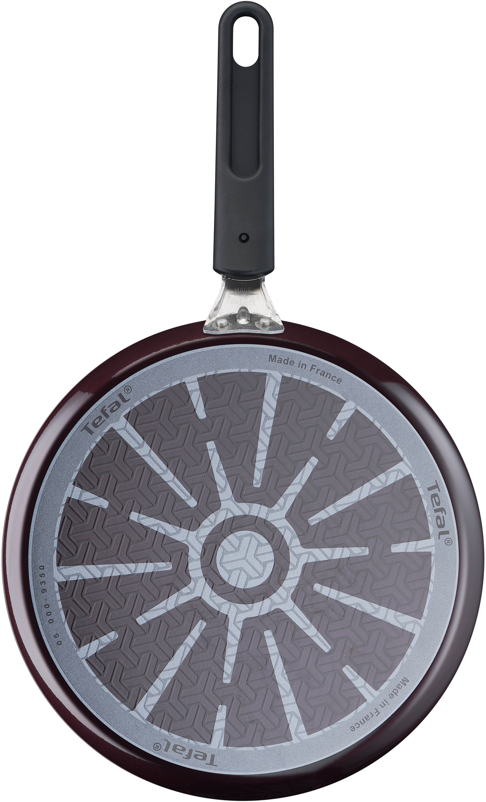 Tefal Crêpepfanne Resist Intense, Aluminium (1-tlg), Emaille, Antihaft, Thermo-Signal, alle Herdarten außer Induktion