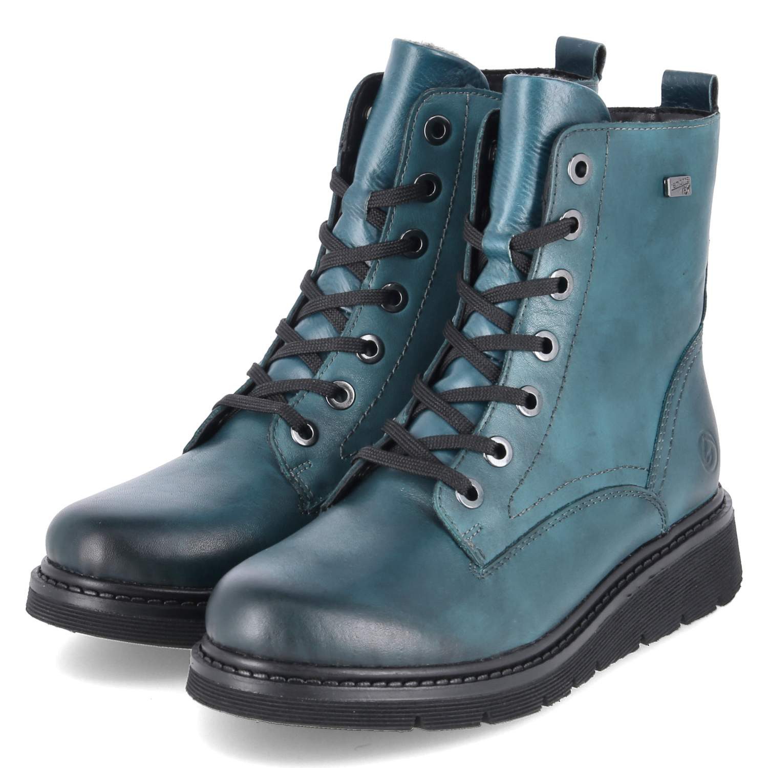 Remonte Remonte D3979-12 Damen Glattleder blau Winterstiefel günstig online kaufen