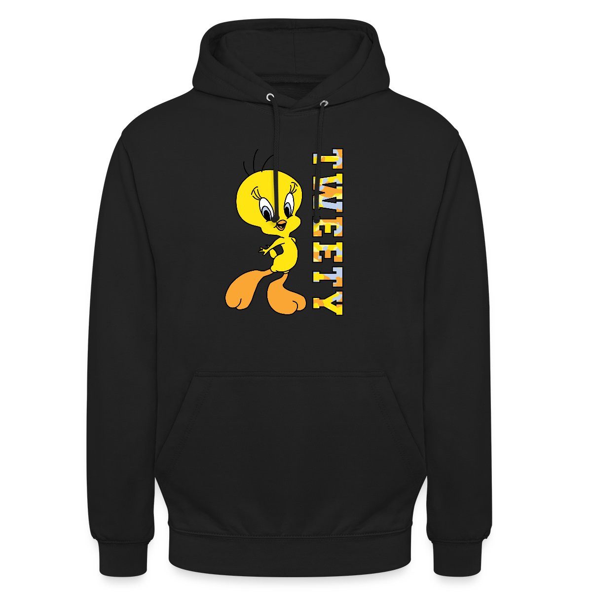 Spreadshirt Hoodie Looney Tunes Tweety Camouflage Unisex Hoodie (1-tlg)