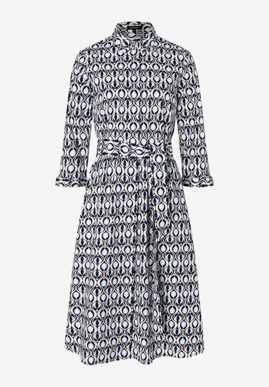 MORE&MORE Sommerkleid Printed Shirt Dress günstig online kaufen