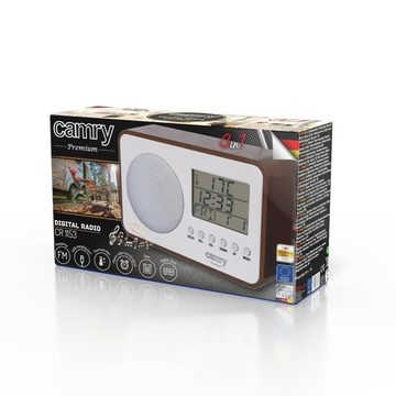 Camry CR 1153 Radio (Digitales FM-Radio, LCD-Digitalradio)