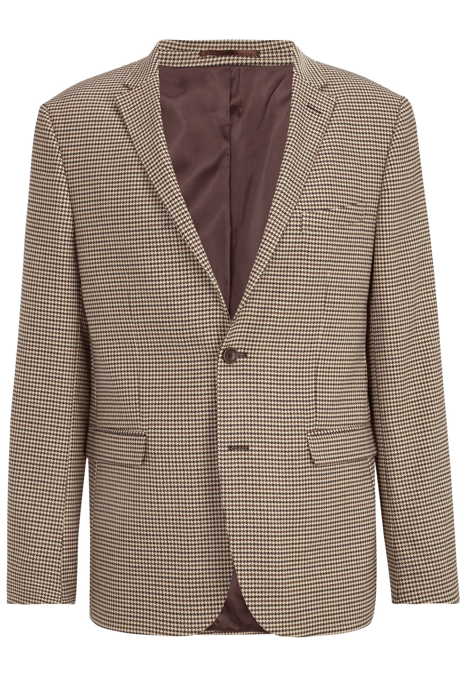 SteffenKlein Anzugsakko Slim-Fit (1-tlg) Hahnentritt günstig online kaufen