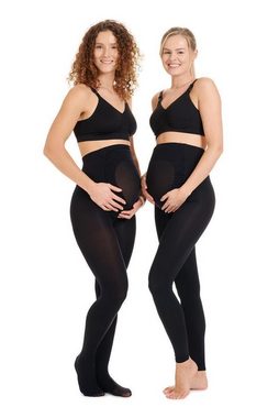 Herzmutter Umstandsleggings 80DEN Leggings - Schwangerschaftsstrumpfhose (1-tlg)