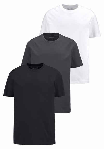Man's World T-Shirt (Packung, 3-tlg., 3er-Pack) Basic Цвета(ов)