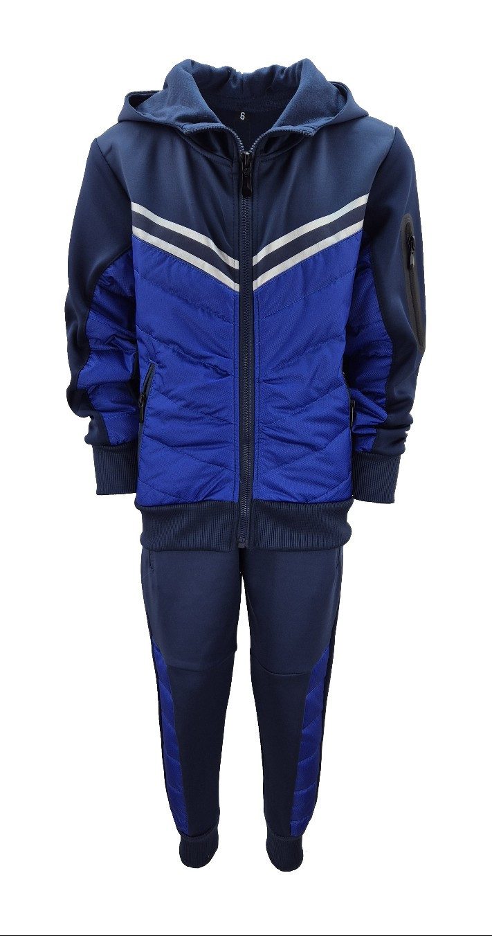 Hessis Jogginganzug Jungen und Mädchen Trainingsanzug, Freizeitanzug, JF98 (Set, Jacke mit Jogginghose), bestehend aus Jacke und Jogginghose