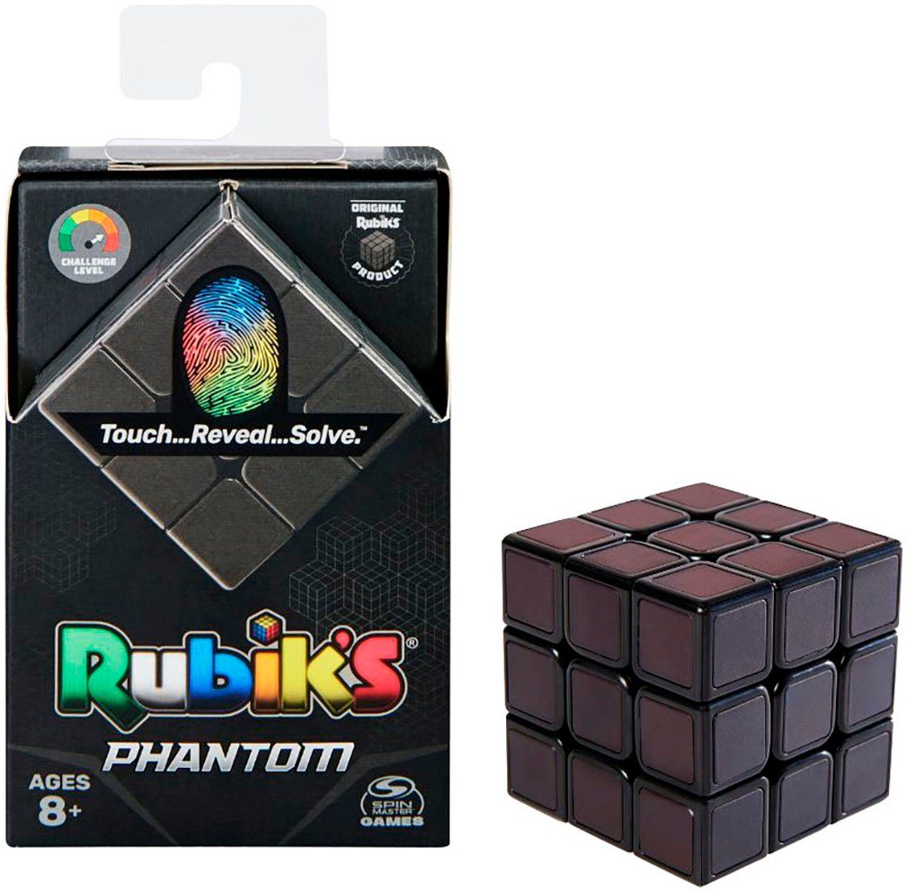 Spin Master Spiel Rubik's - 3x3 Phantom, Logikspiel-Würfel