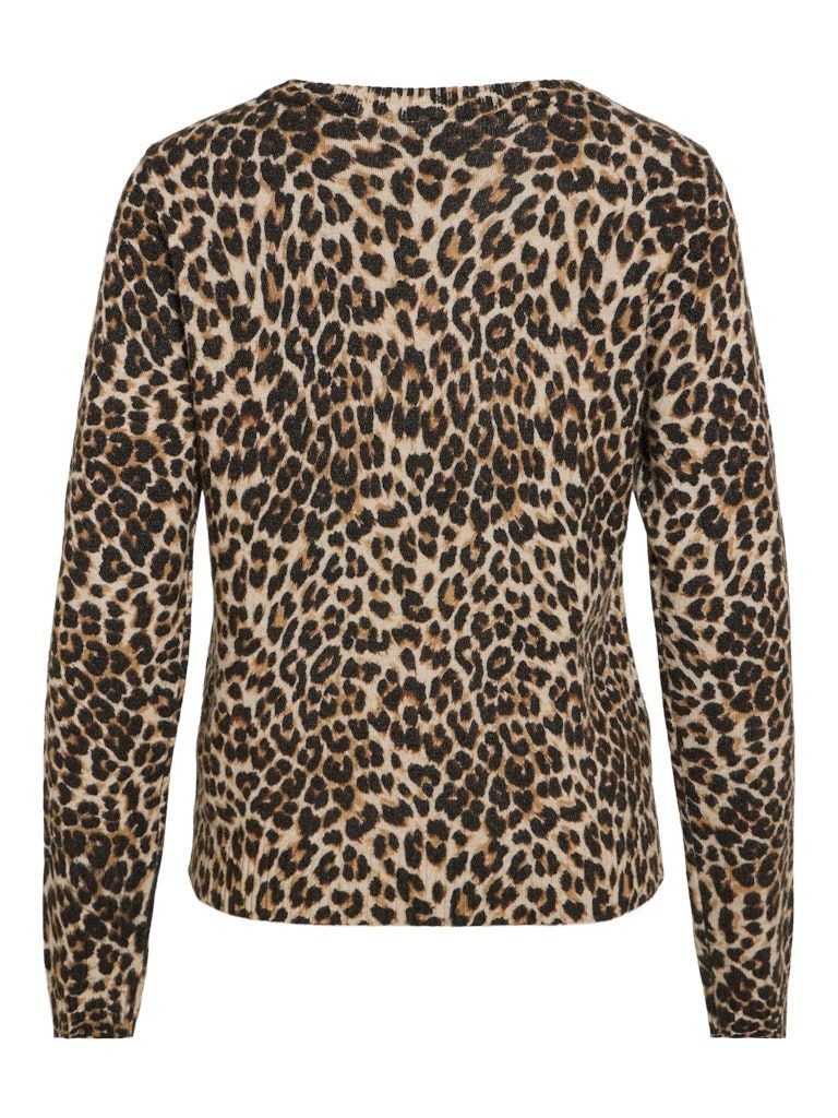 Vila Rundhalspullover VIRIL O-NECK L/S PRINTED günstig online kaufen