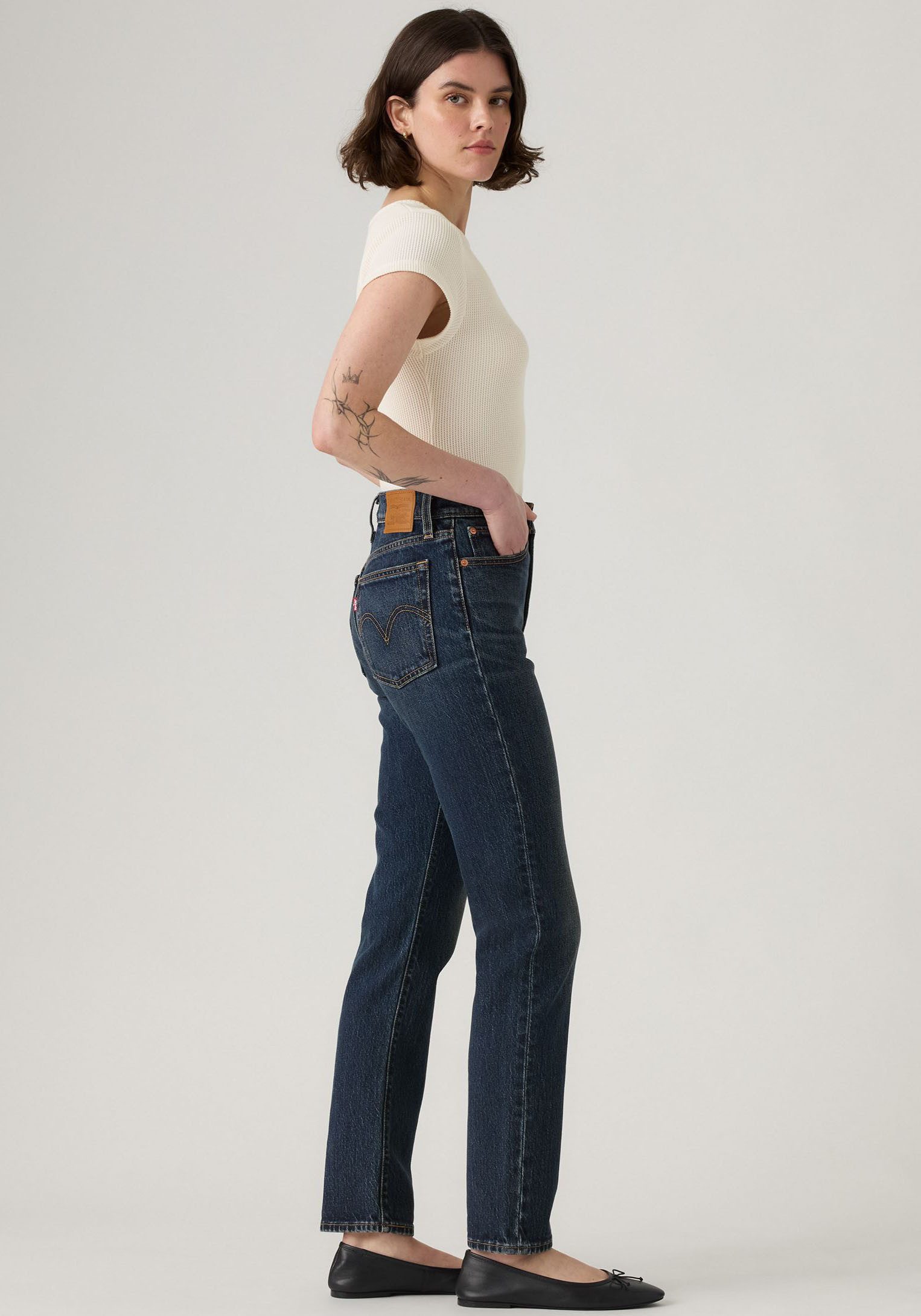 Levi's® Slim-fit-Jeans WEDGIE SLIM im Five-Pocket Style – Bild 4 von 5