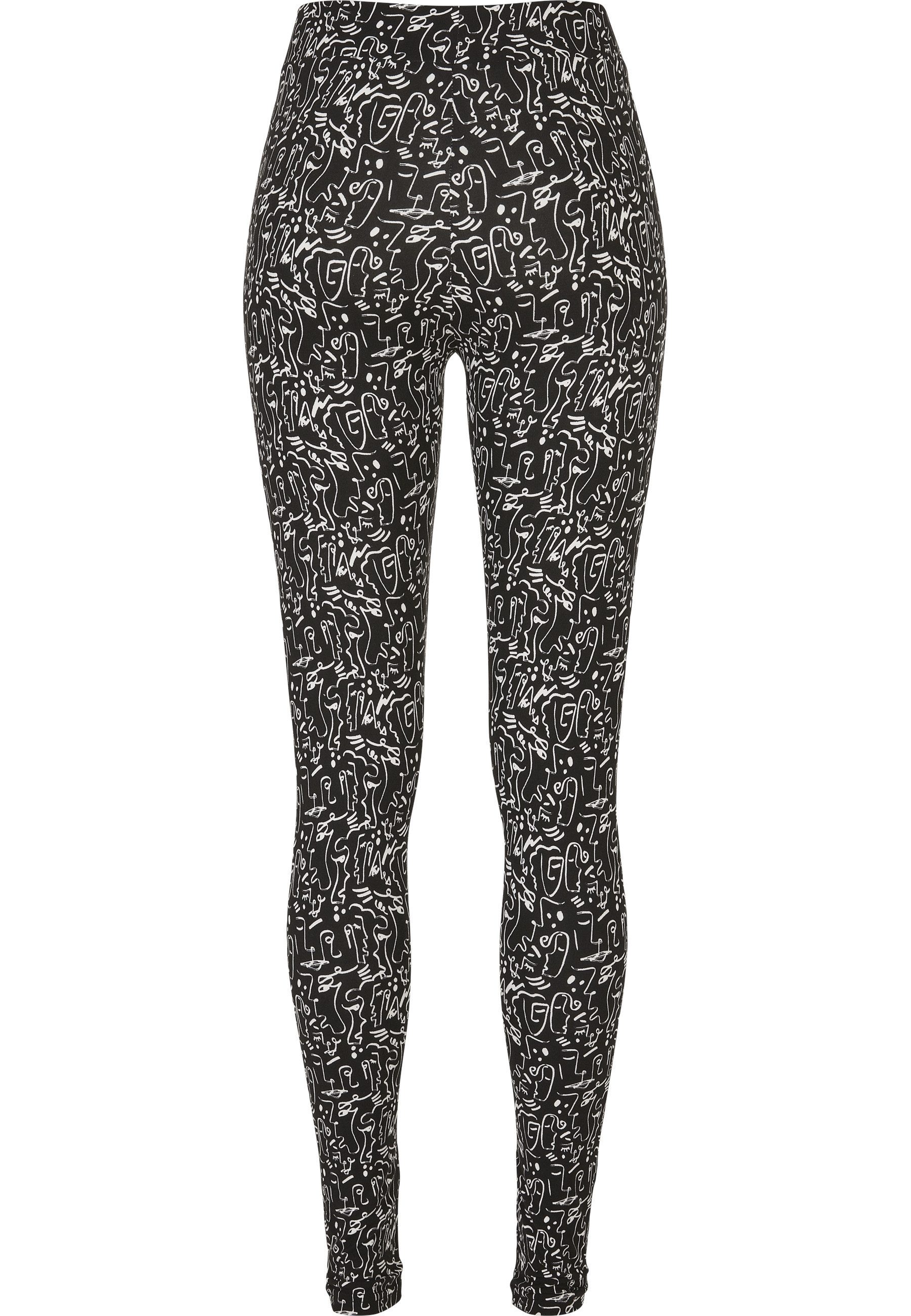 URBAN CLASSICS Leggings Urban Classics Damen Ladies Soft AOP Leggings (1-tl günstig online kaufen