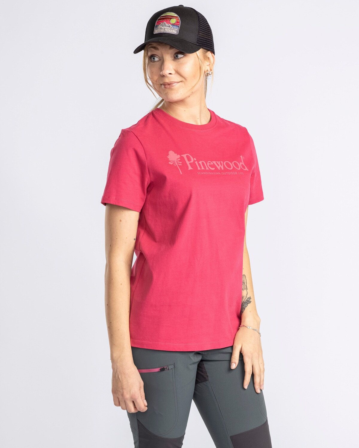 Pinewood T-Shirt Damen T-Shirt Outdoor Life