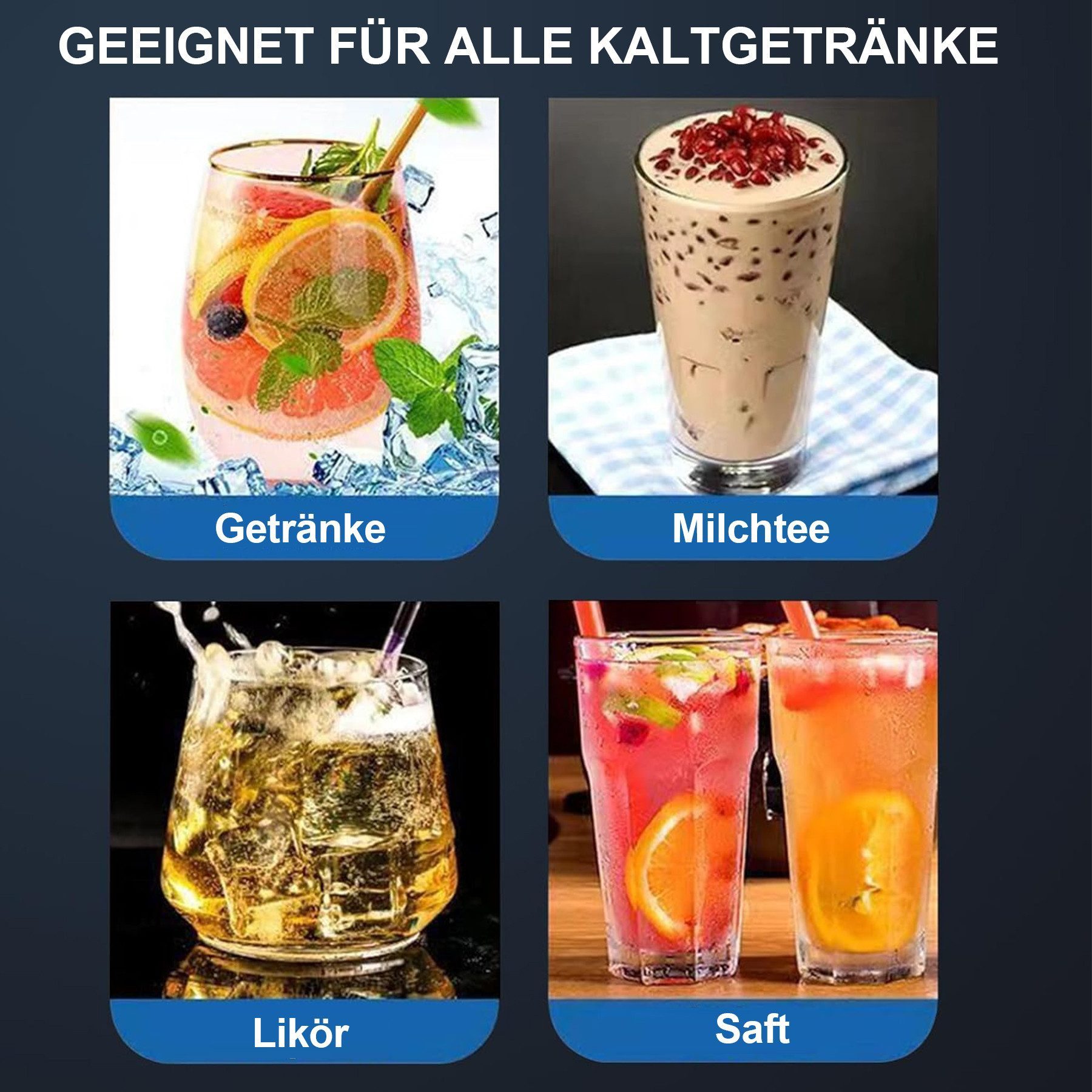 Mutig Eiswürfel-Steine 16 Stück Eiswürfel Aus Edelstahl mit 1 Eisclip Kühlsteine, Wiederverwendbare Whisky Steine Ice Cubes Set für Cocktail Wodka Likör