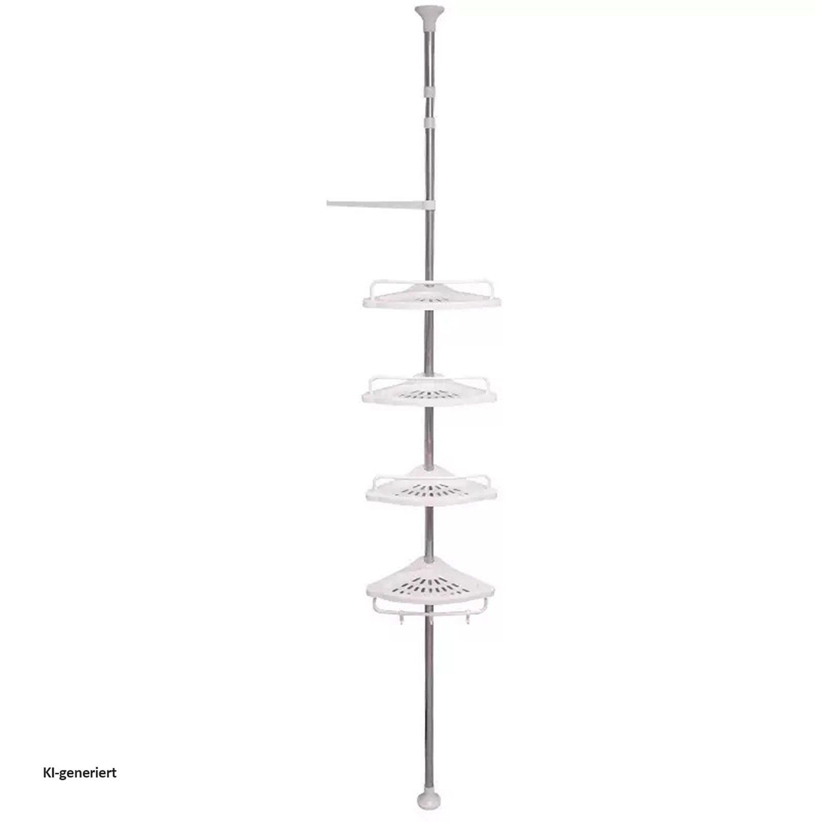 HTI-Living Badregal Teleskop Duschregal, Stück 1-tlg., Teleskopregal Klemmregal ohne Bohren