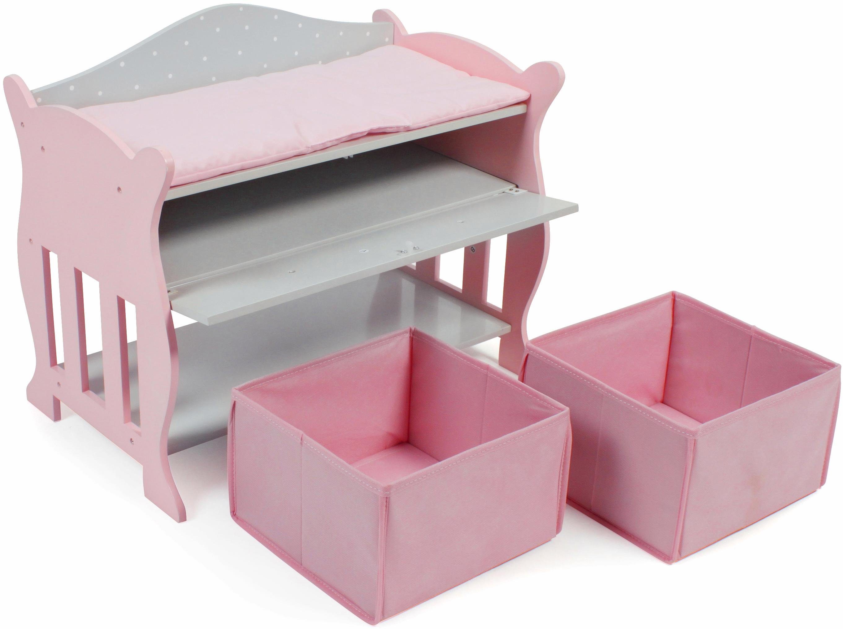 CHIC2000 Puppenwickeltisch Puntos Grey