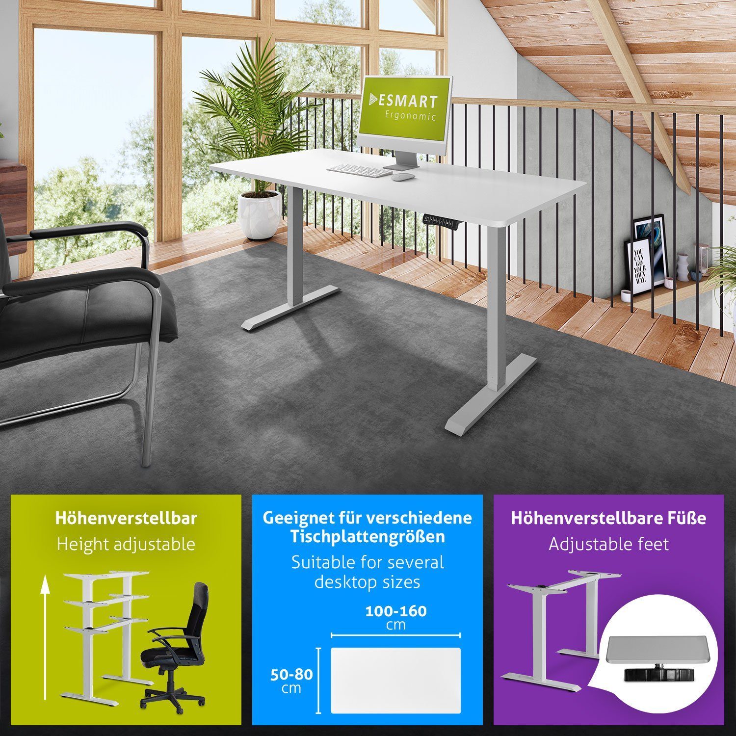 ESMART Schreibtisch ESMART Germany
