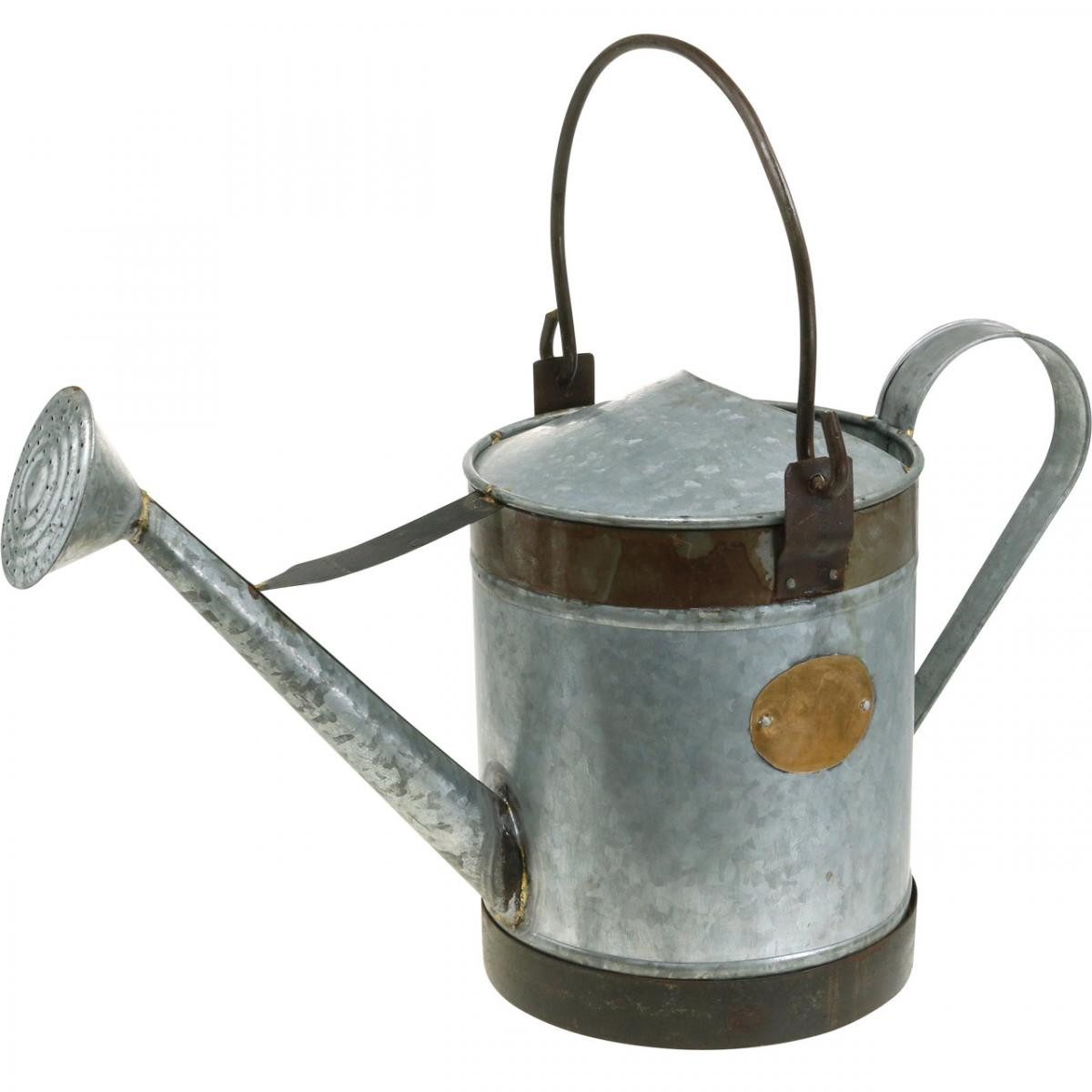 Gießkanne Vintage Gießkanne Metall Deko Pflanztopf Nostalgische