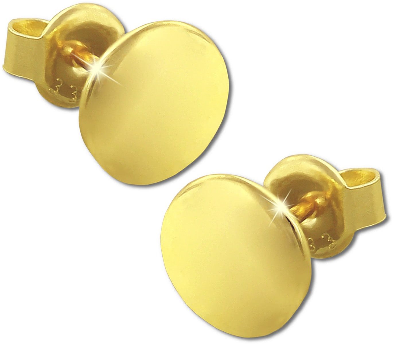 Paar Ohrstecker GoldDream Gold Ohrringe Circle Ohrstecker
