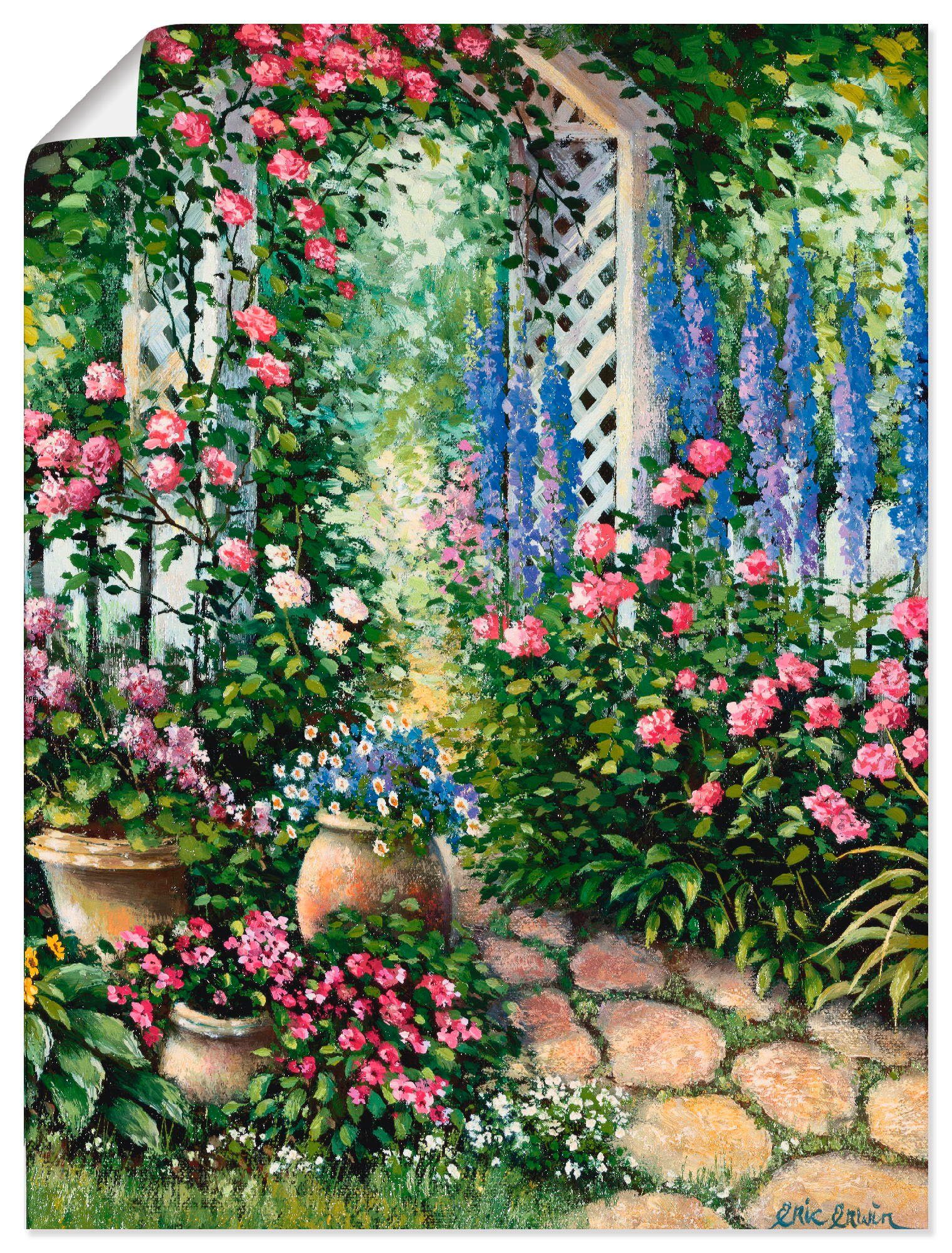 Artland Wandbild »Serenade«, Garten (1 Stück) OTTO