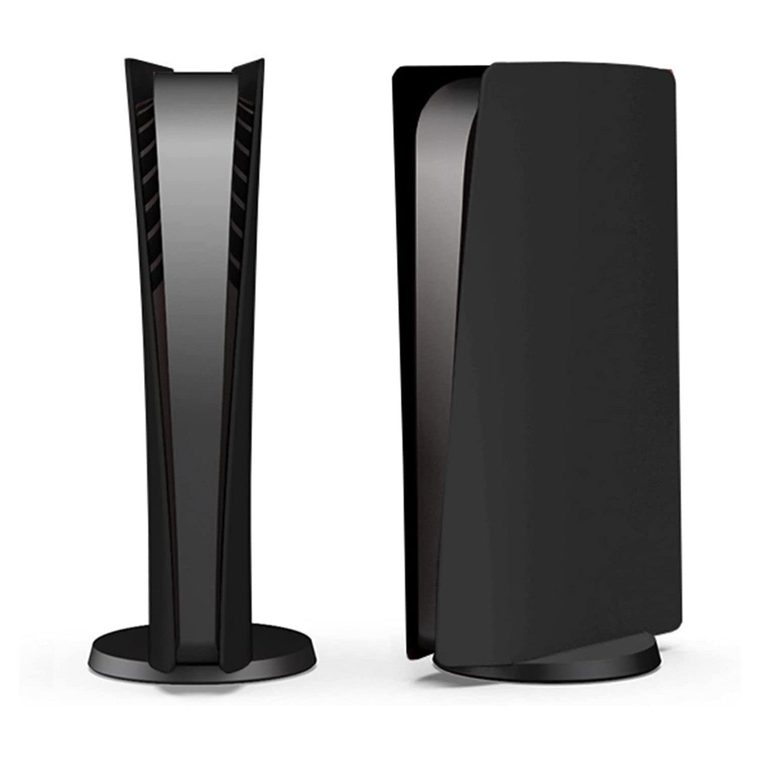 TUWENA Playstation-Halterung PS5 Bildbausteine Hülle Cover Playstation 5 Standard, (Hartes Stoßfeste Seitenplatten Shell)
