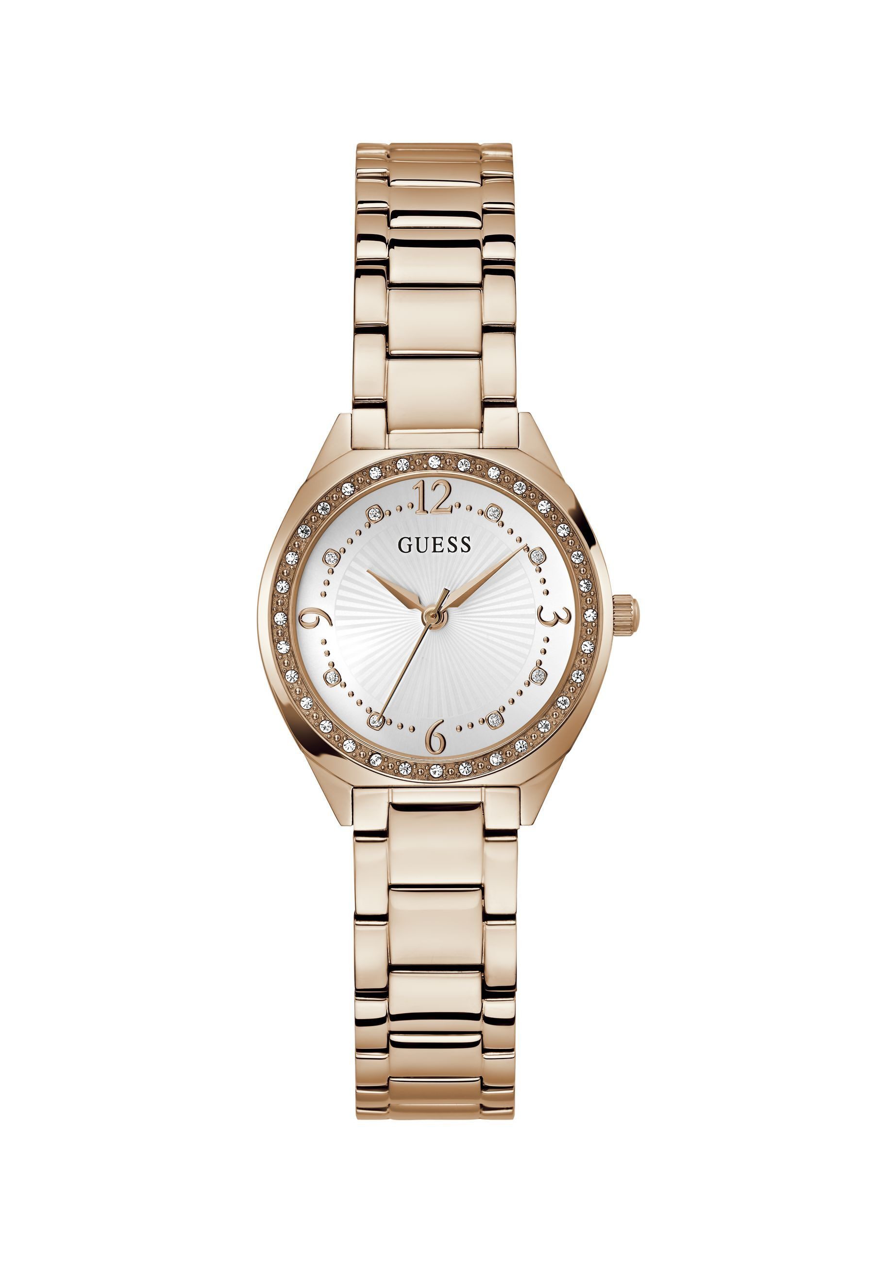 Guess Quarzuhr CHARLOTTE, (1-tlg), Quarz-Analoguhr günstig online kaufen