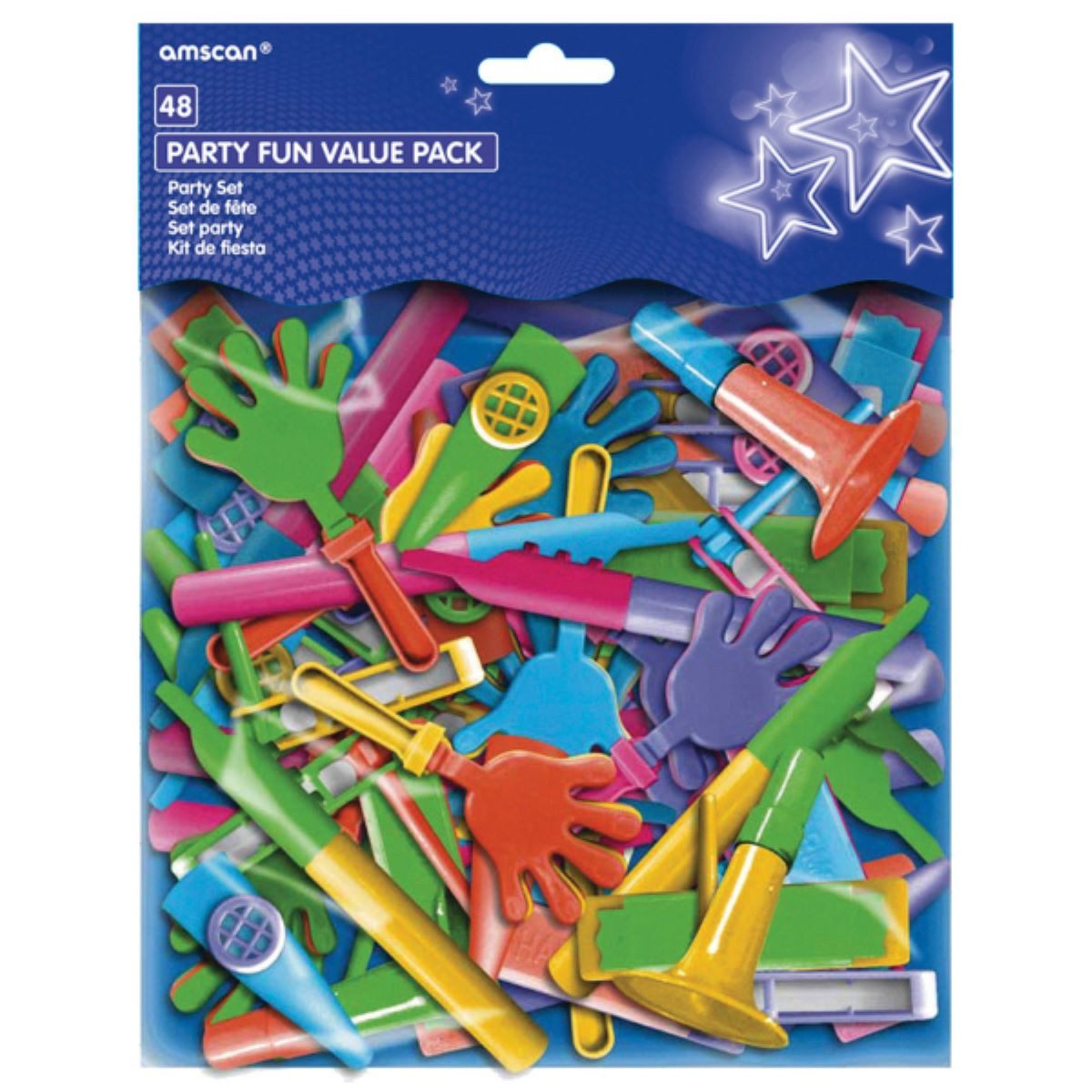 Amscan Hängedekoration Value Pack Krachmacher 48Stk.