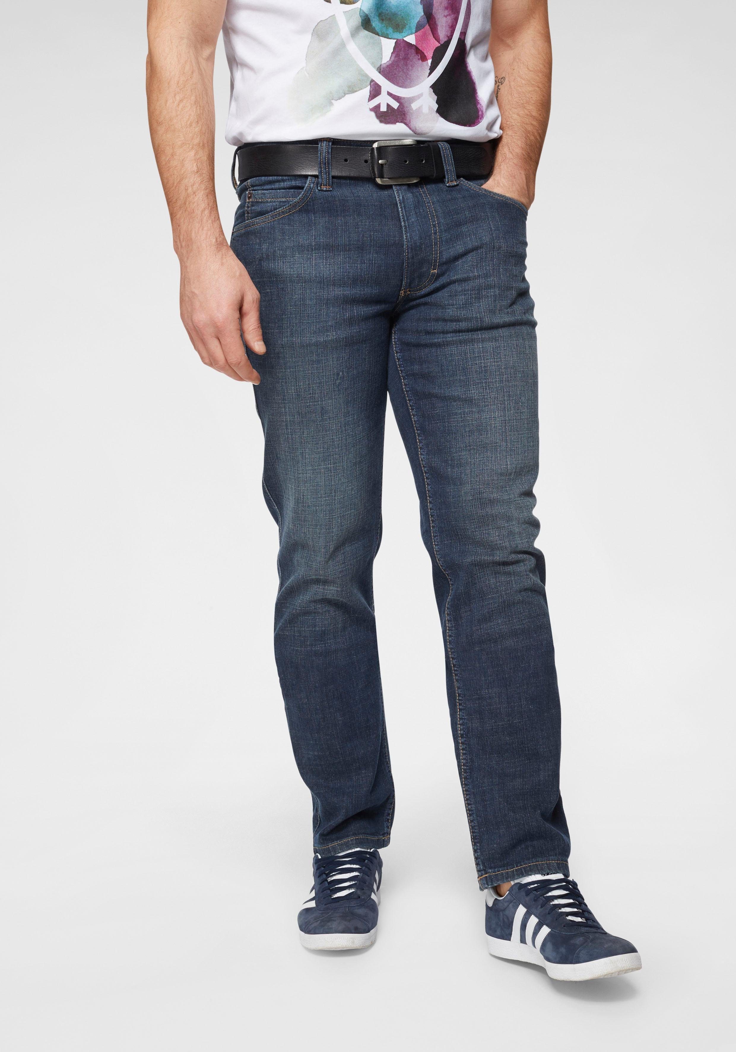 MUSTANG 5-Pocket-Jeans Style Tramper Straight mid-blue