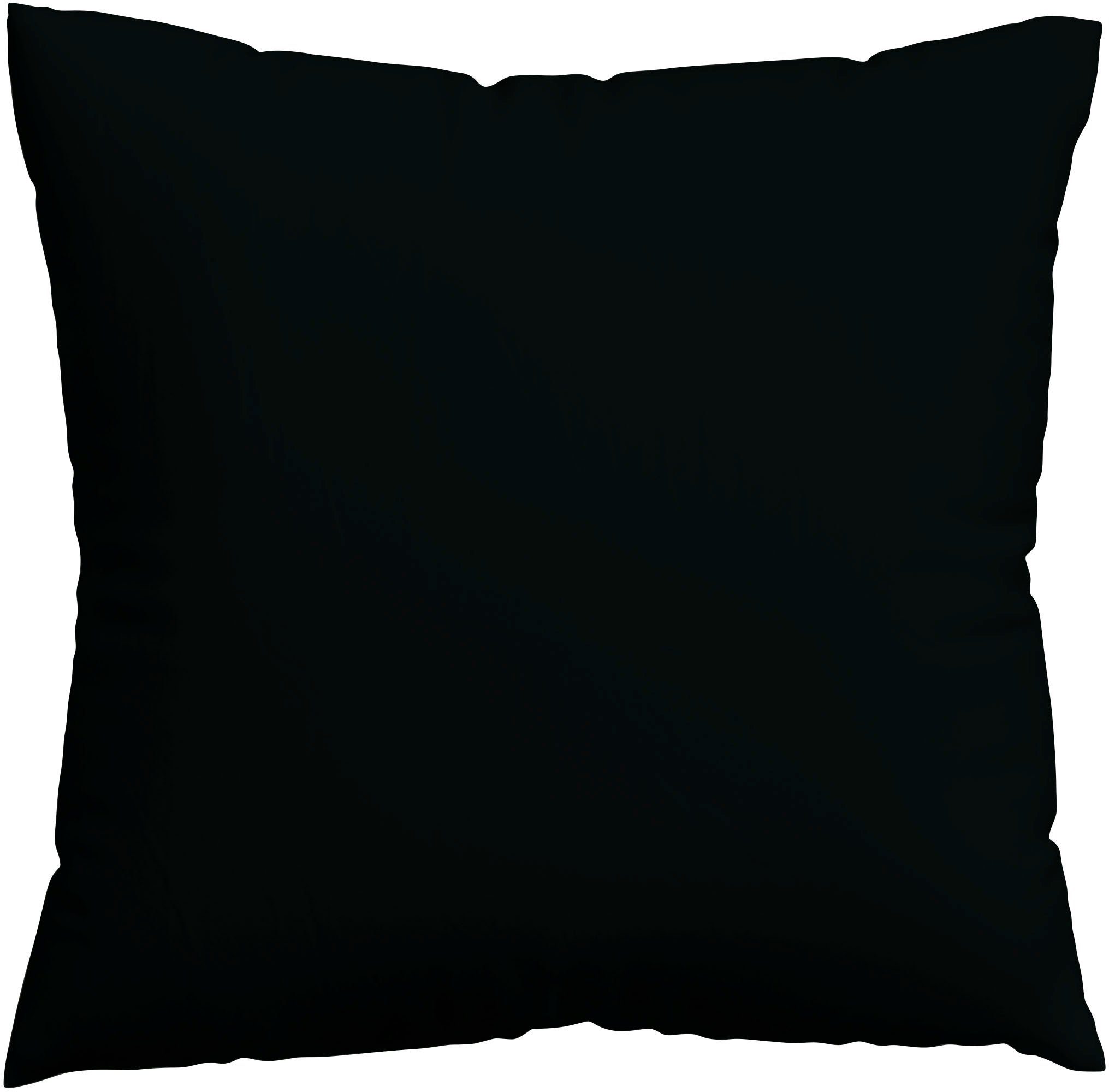 Schlafgut Kissenbezug Premium Kissenbezug Woven Satin (1 St), (1 Stück), Ton-in-Ton Reißverschluss, Fadendichte von 300tc, Uni, OEKO Tex
