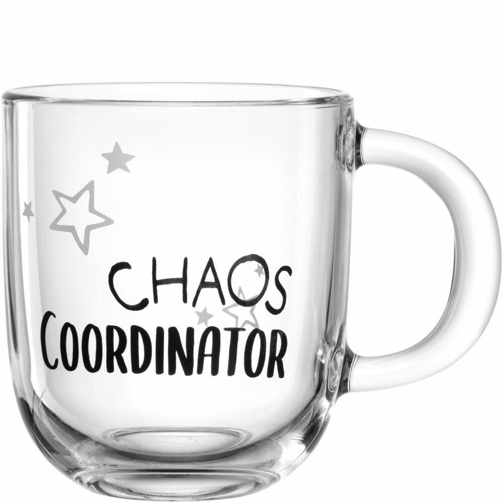 LEONARDO Tasse Ufficio Chaos Coordinator 400 ml, Glas