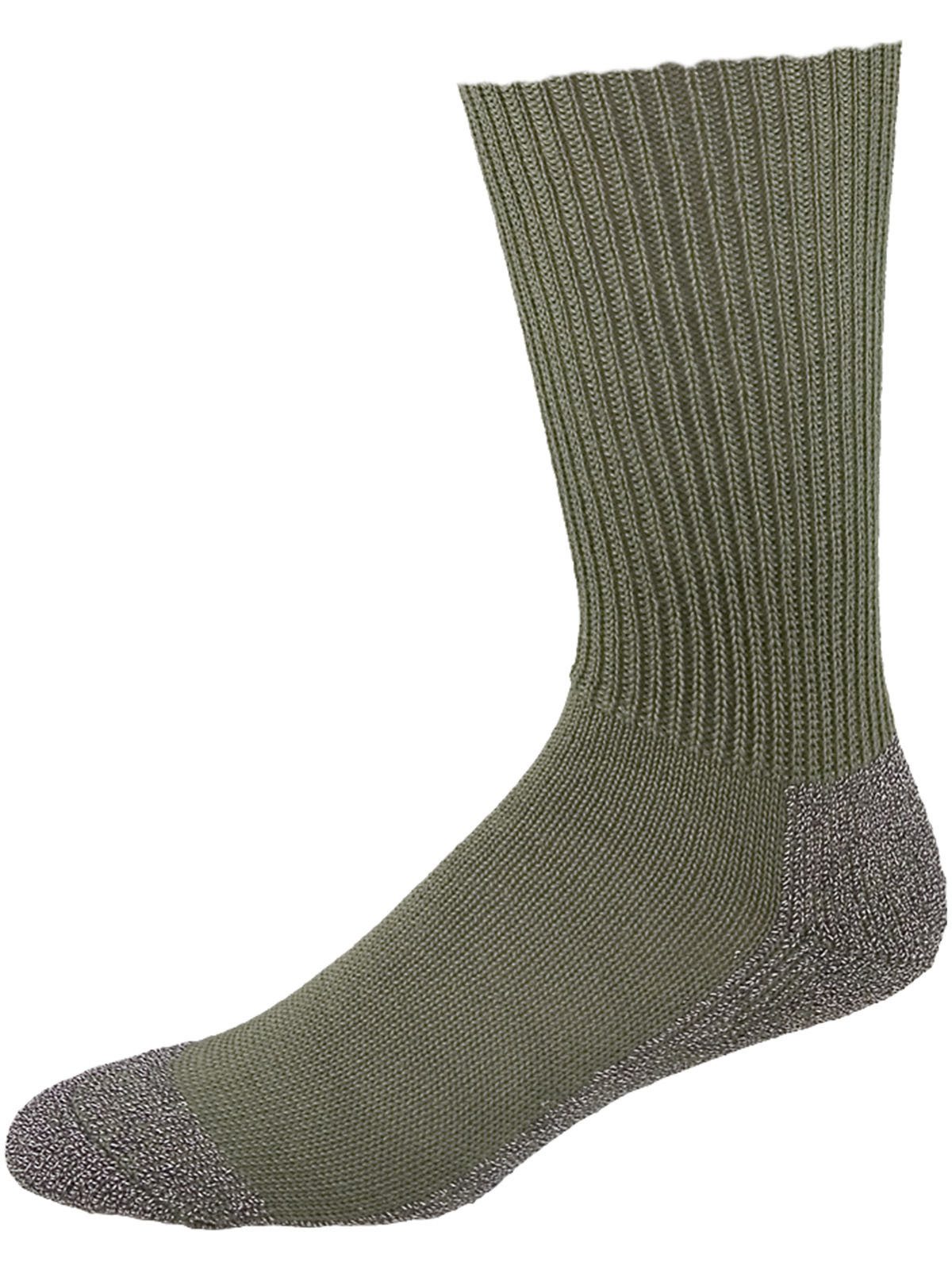 Nordpol Arbeitssocken 3 Paar Funktionssocke grün F2 kurz 60%Schurwolle/30% BW/ 10% Polyester