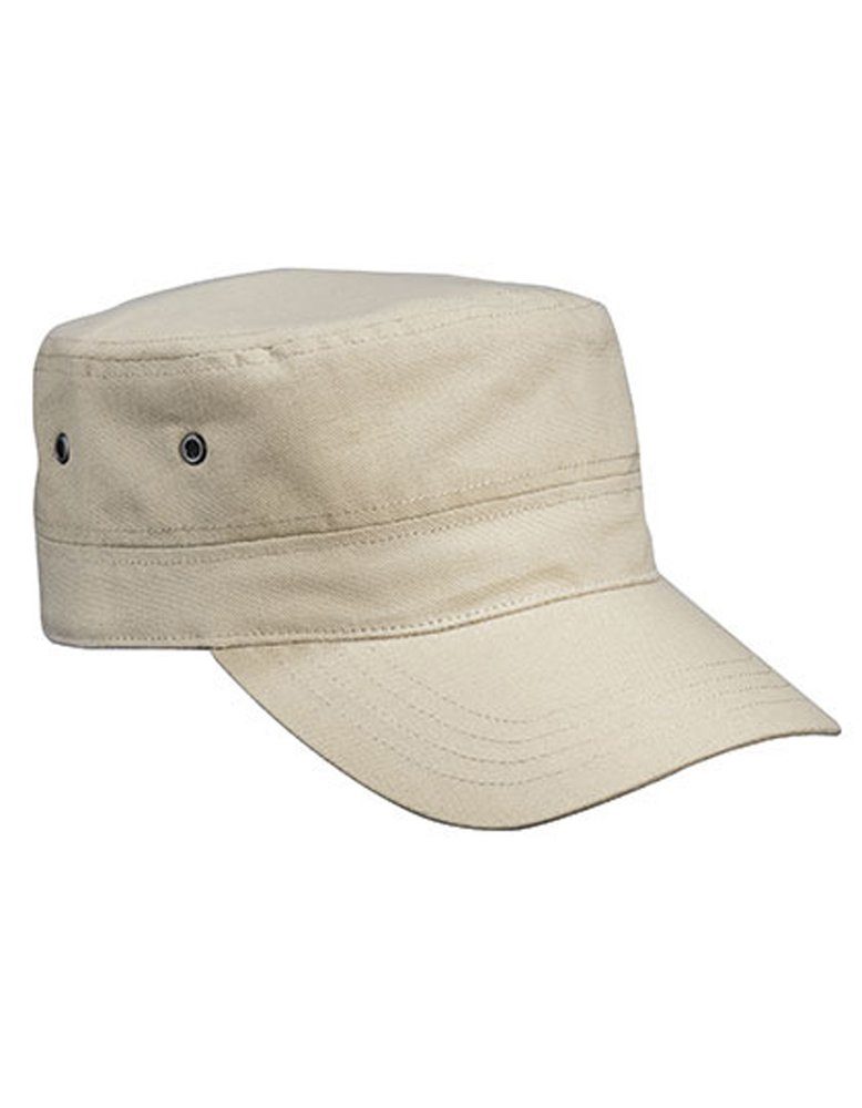 Myrtle Beach Army Cap Cuba-Cap Trendiges Cap im Militar-Stil aus robustem Baumwollcanvas